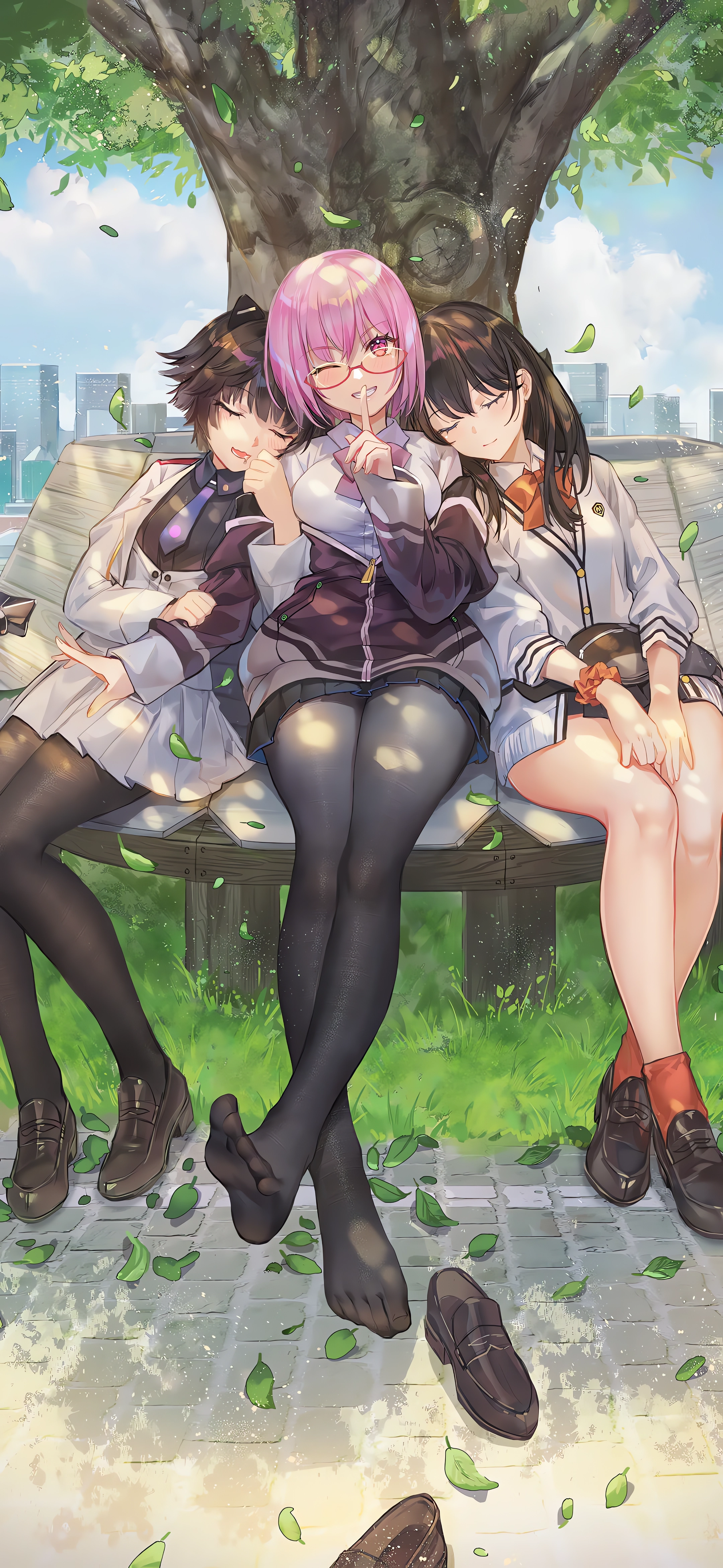 Anime Anime Girls 2160x4680