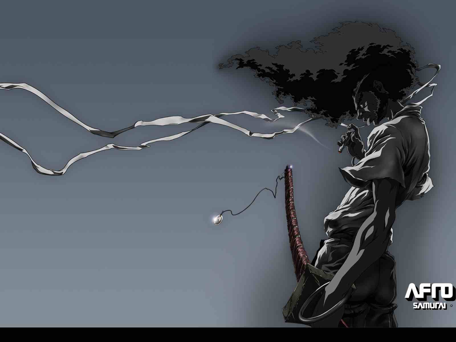 Simple Background Afro Samurai 1600x1200