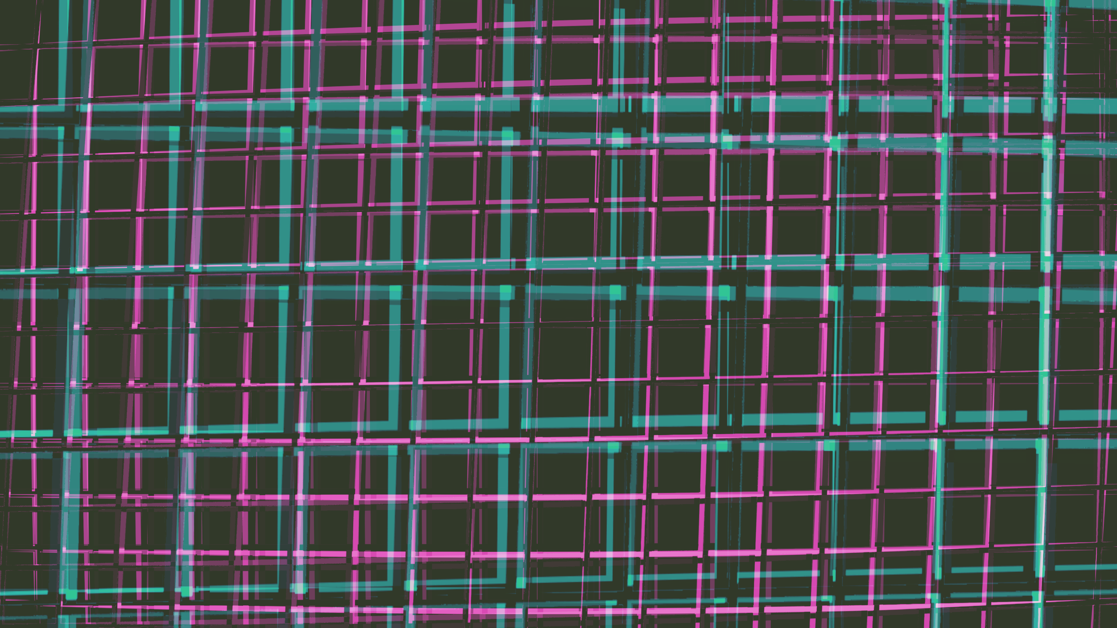 Grid Digital Art Abstract 3840x2160