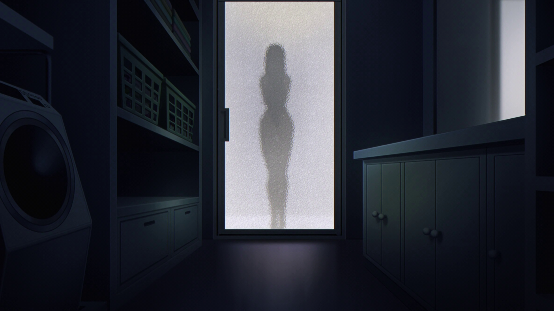 Anime Anime Screenshot The Eminence In Shadow Anime Girls Dark Silhouette Silhouette 1920x1080