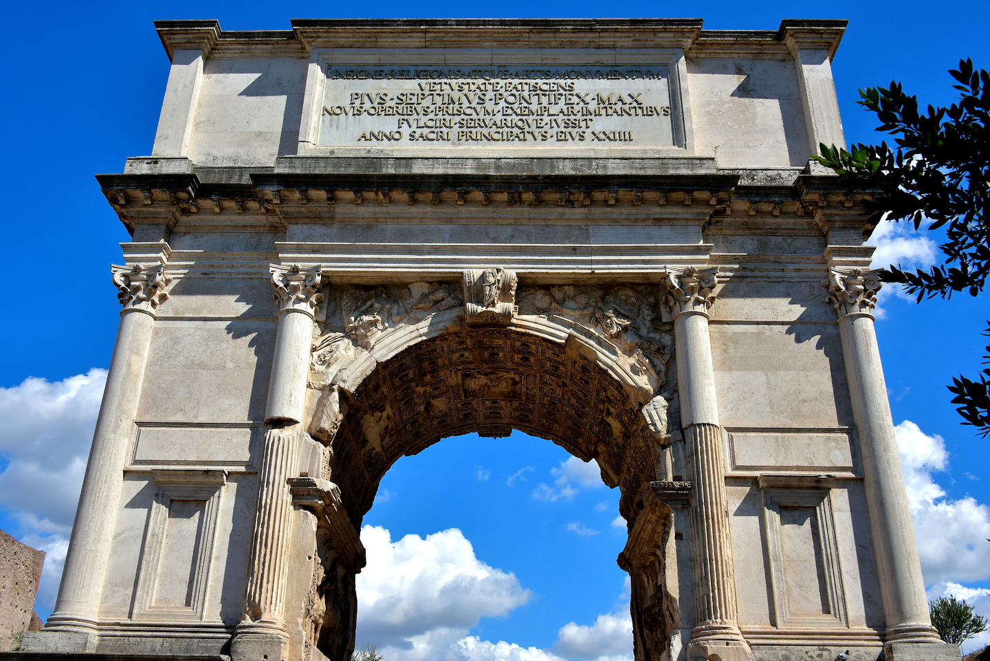 Arch Of Titus Landmark Rome Italy Europe Arch Architecture 1440x961