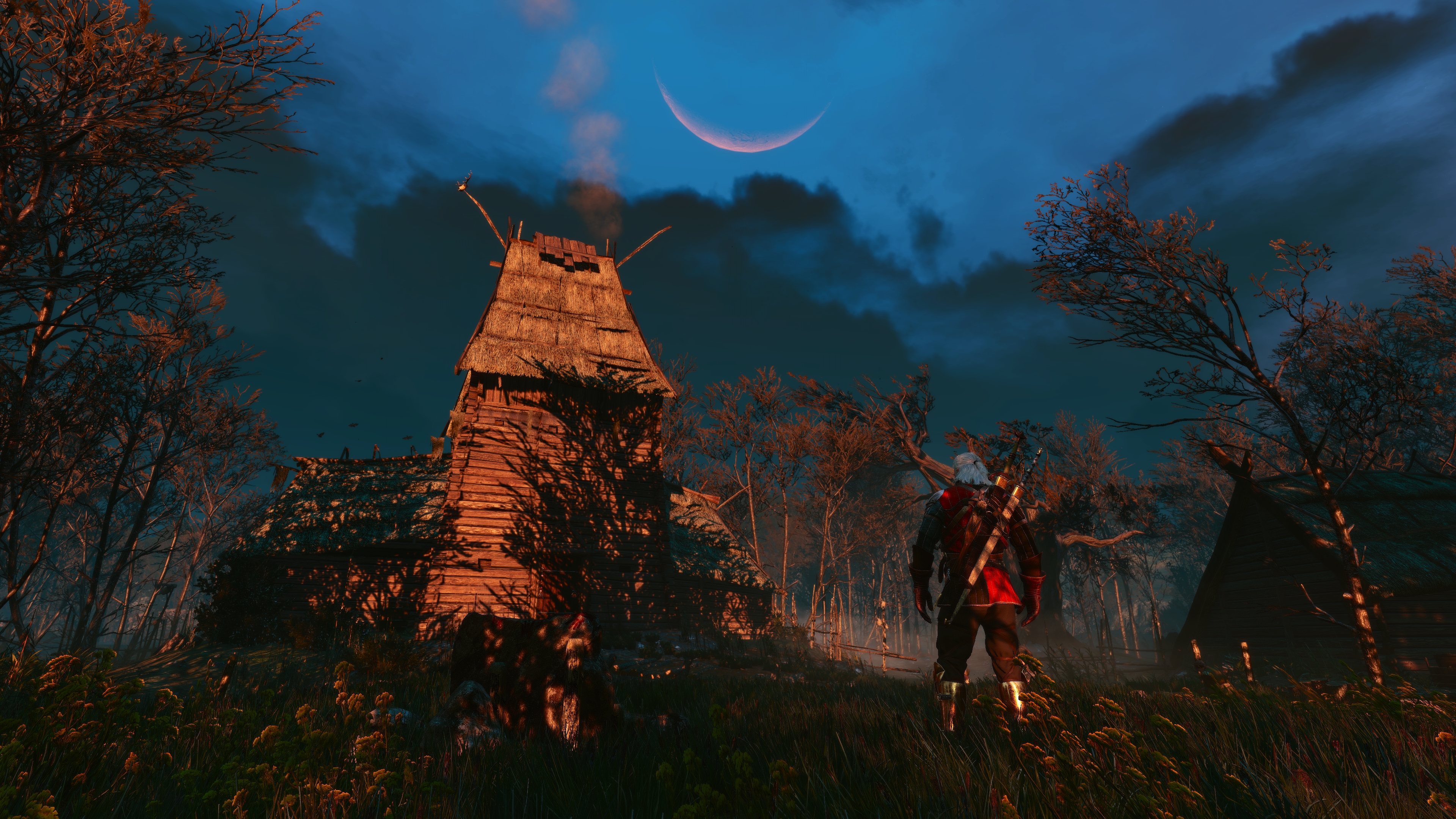 The Witcher 3 Wild Hunt Screen Shot PC Gaming Evening 3840x2160