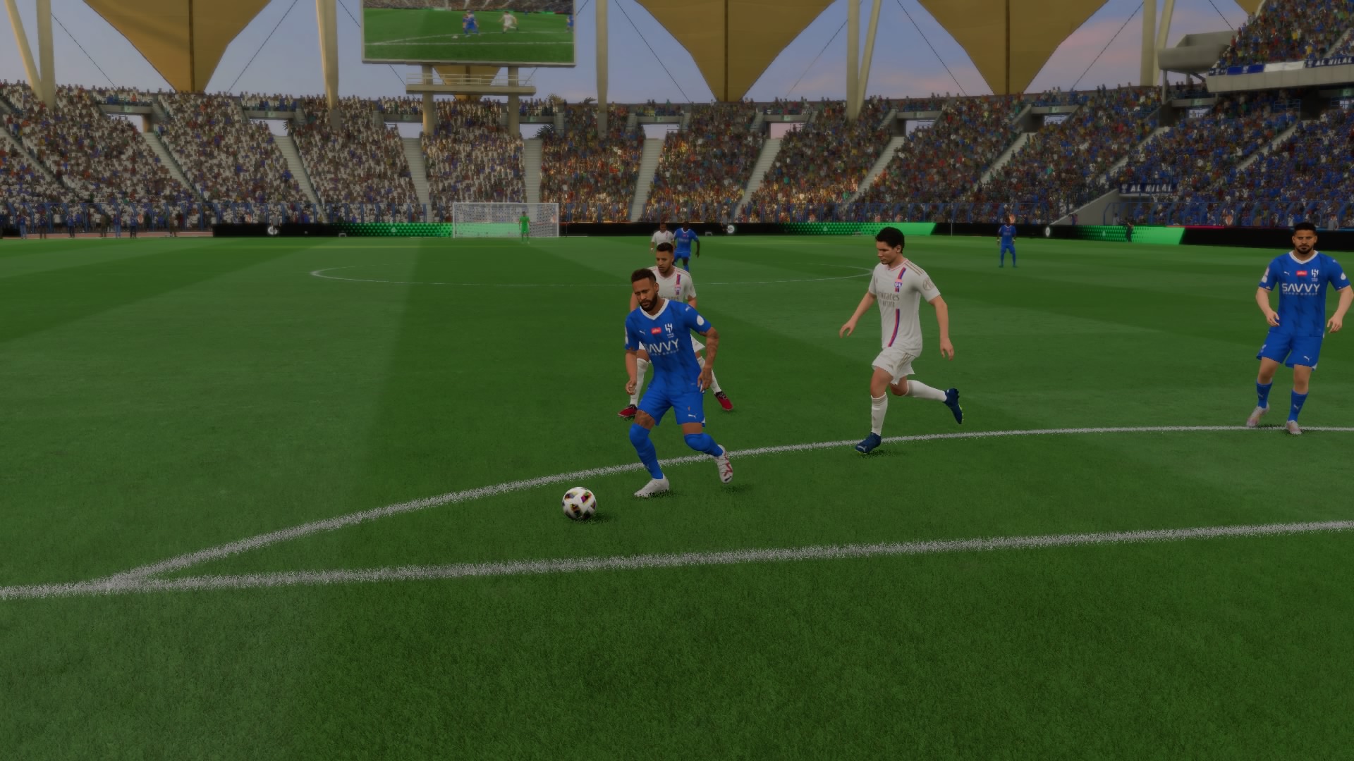 Football EA Sports FC 24 Al Hilal Neymar JR PlayStation 4 Ball Screen Shot 1920x1080