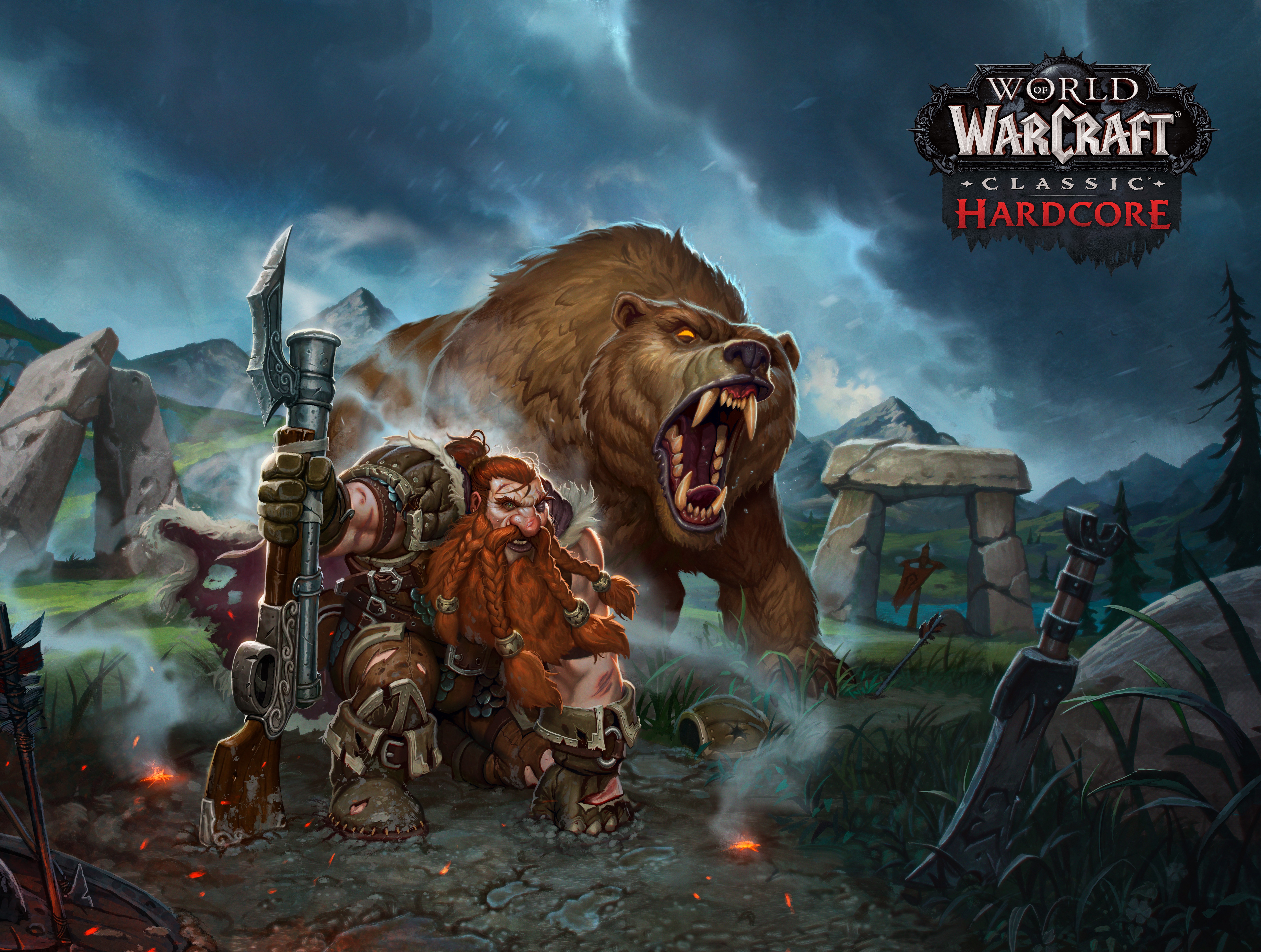 World Of Warcraft Classic Alliance Dwarf Warcraft 7350x5550