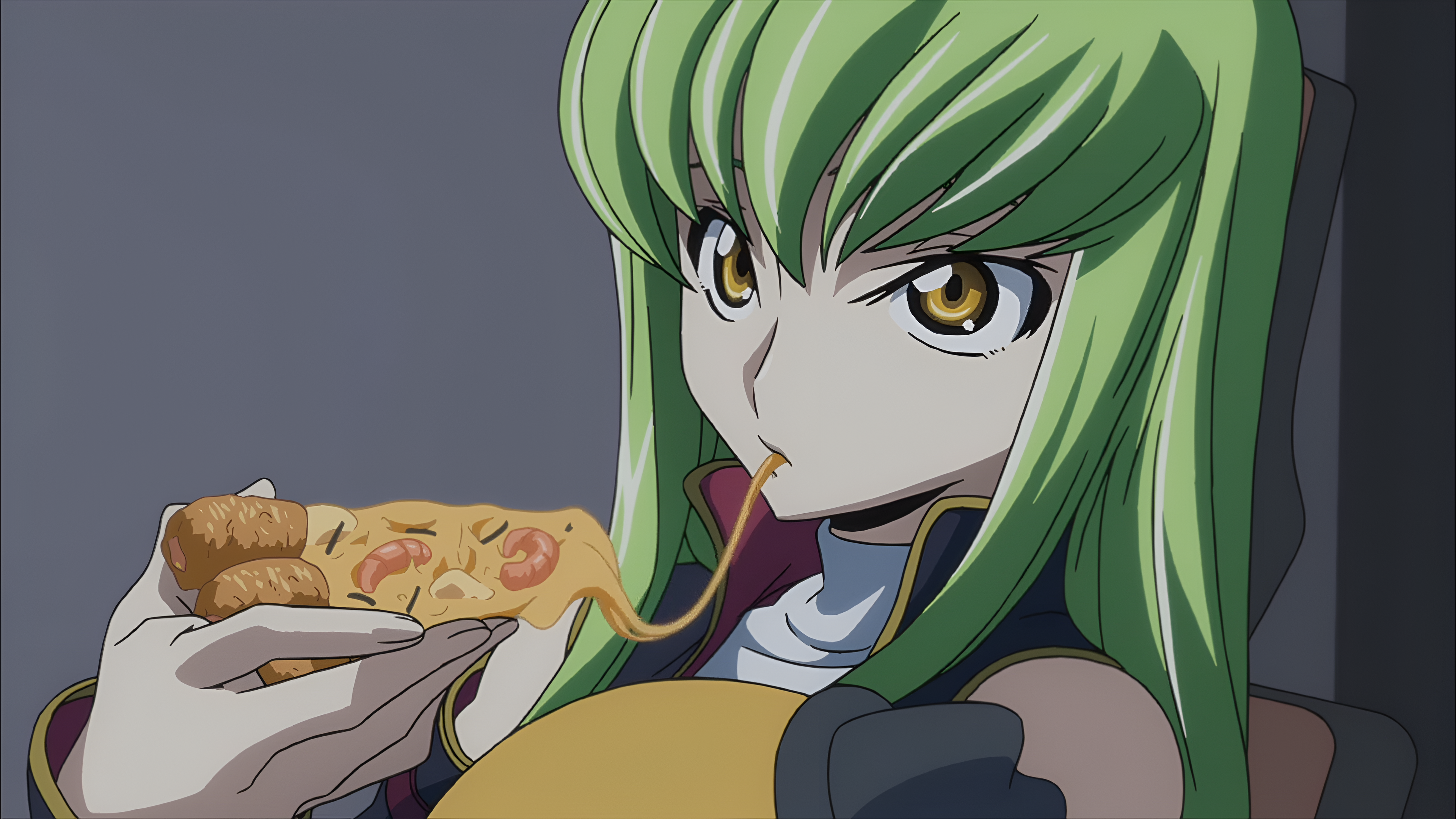 Code Geass C C Code Geass Pizza 3840x2160