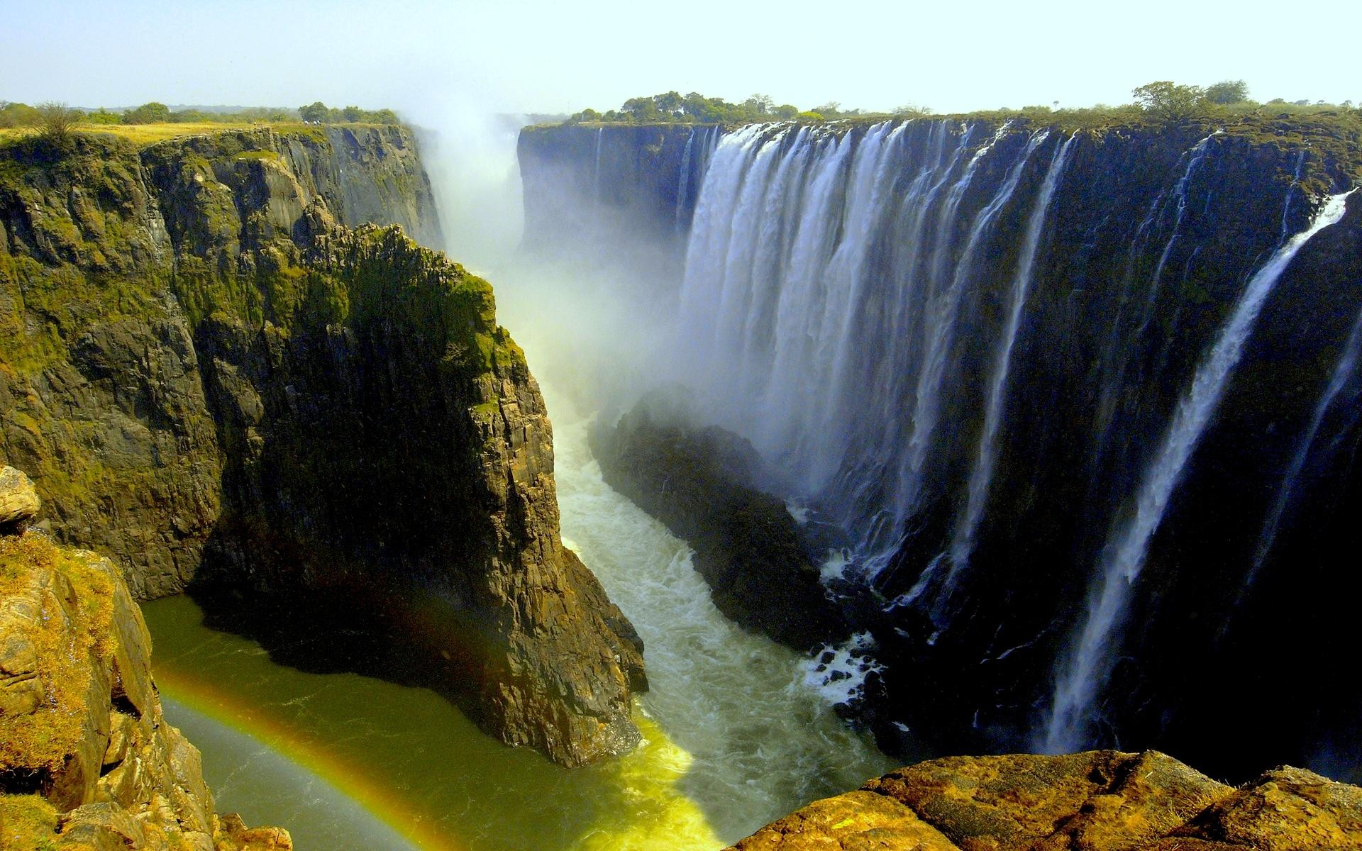 Earth Waterfall Victoria Falls 1920x1200