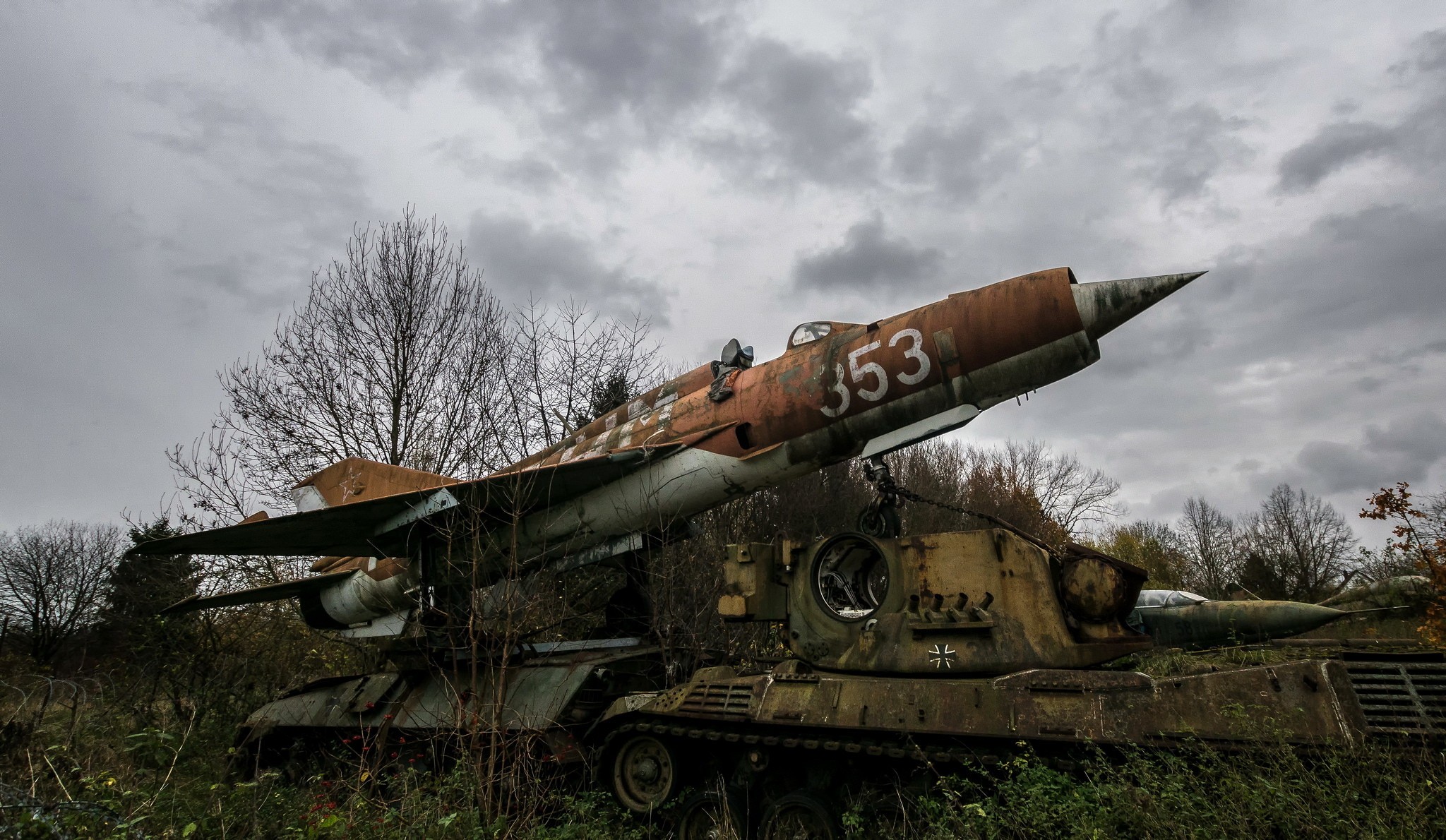 Wreck Vehicle MiG 21 Rust 2048x1190