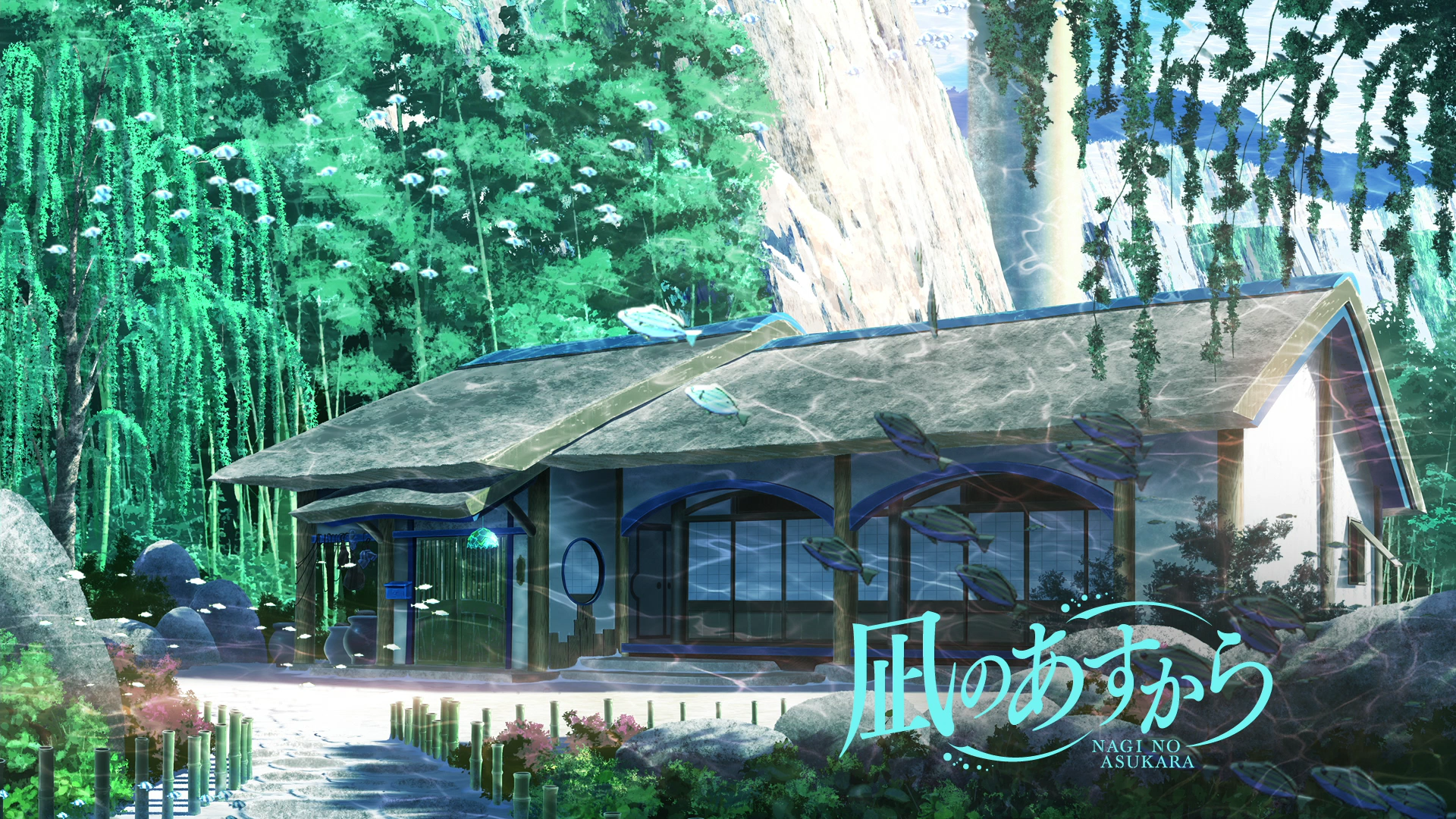 Nagi No Asukara House Water Fantasy Art Anime 1920x1080