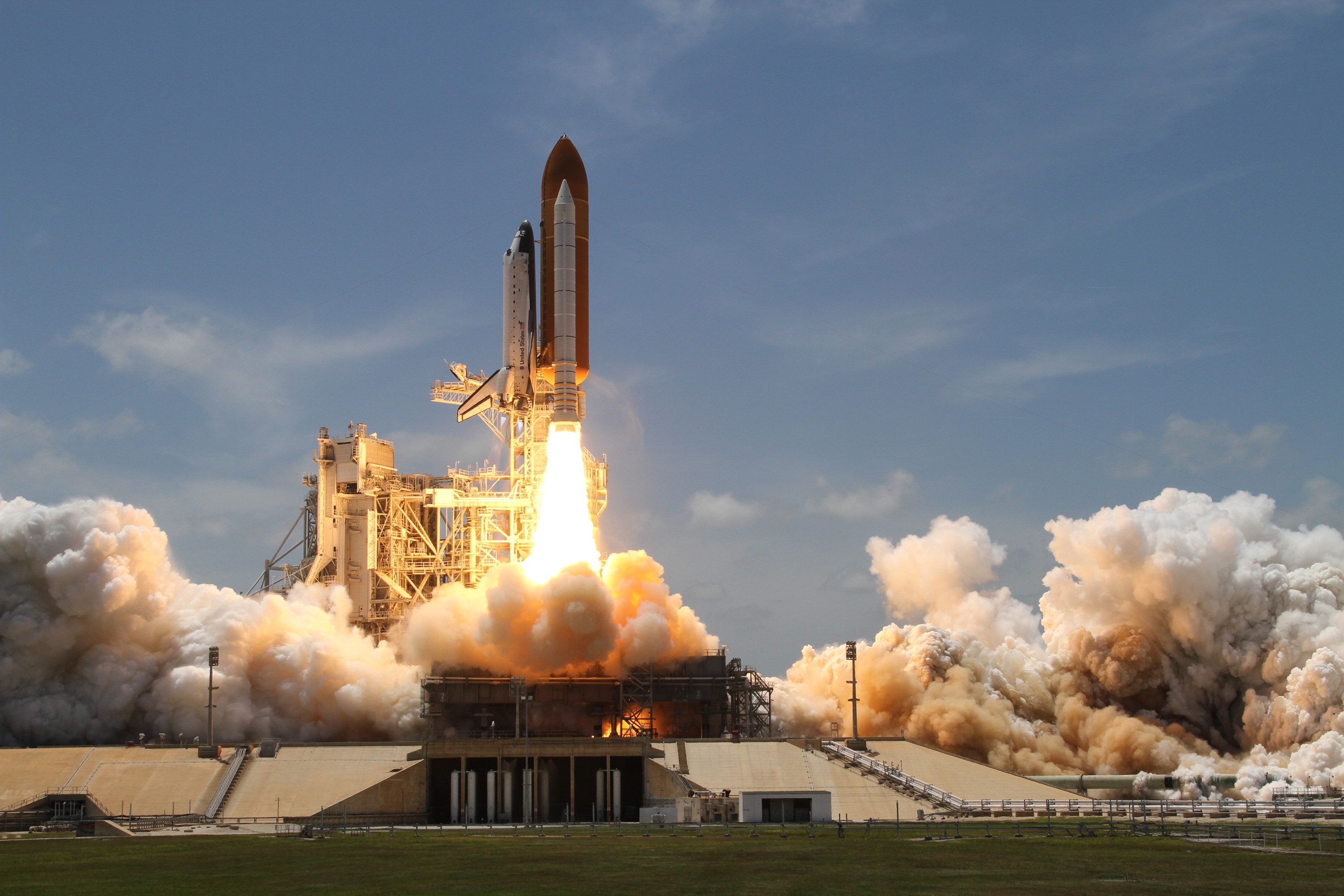 Space Shuttle Launch Space Shuttle Atlantis NASA 3000x2000