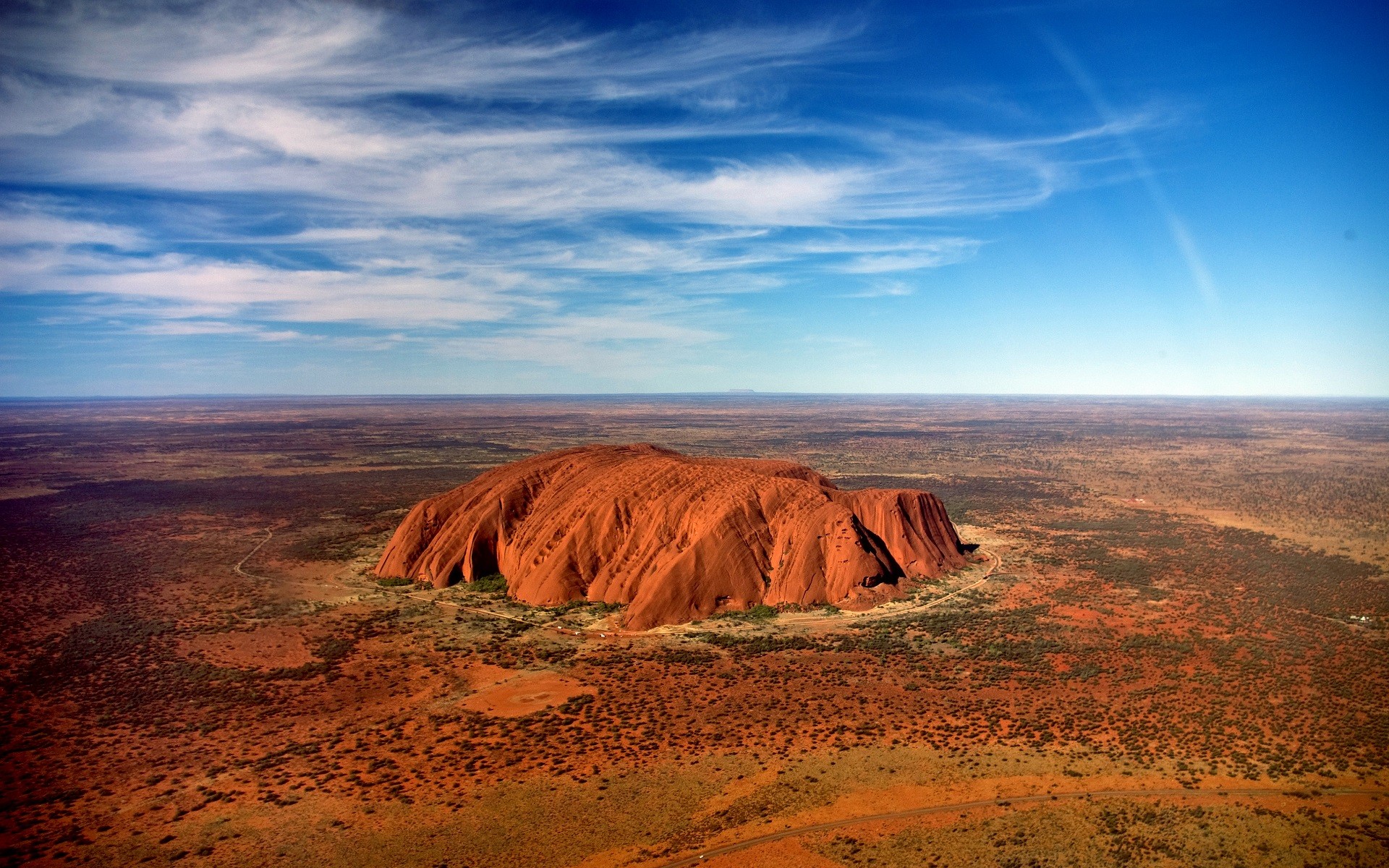 Nature Landscape Uluru Australia Rock Desert Ayers Rock Outback 1920x1200