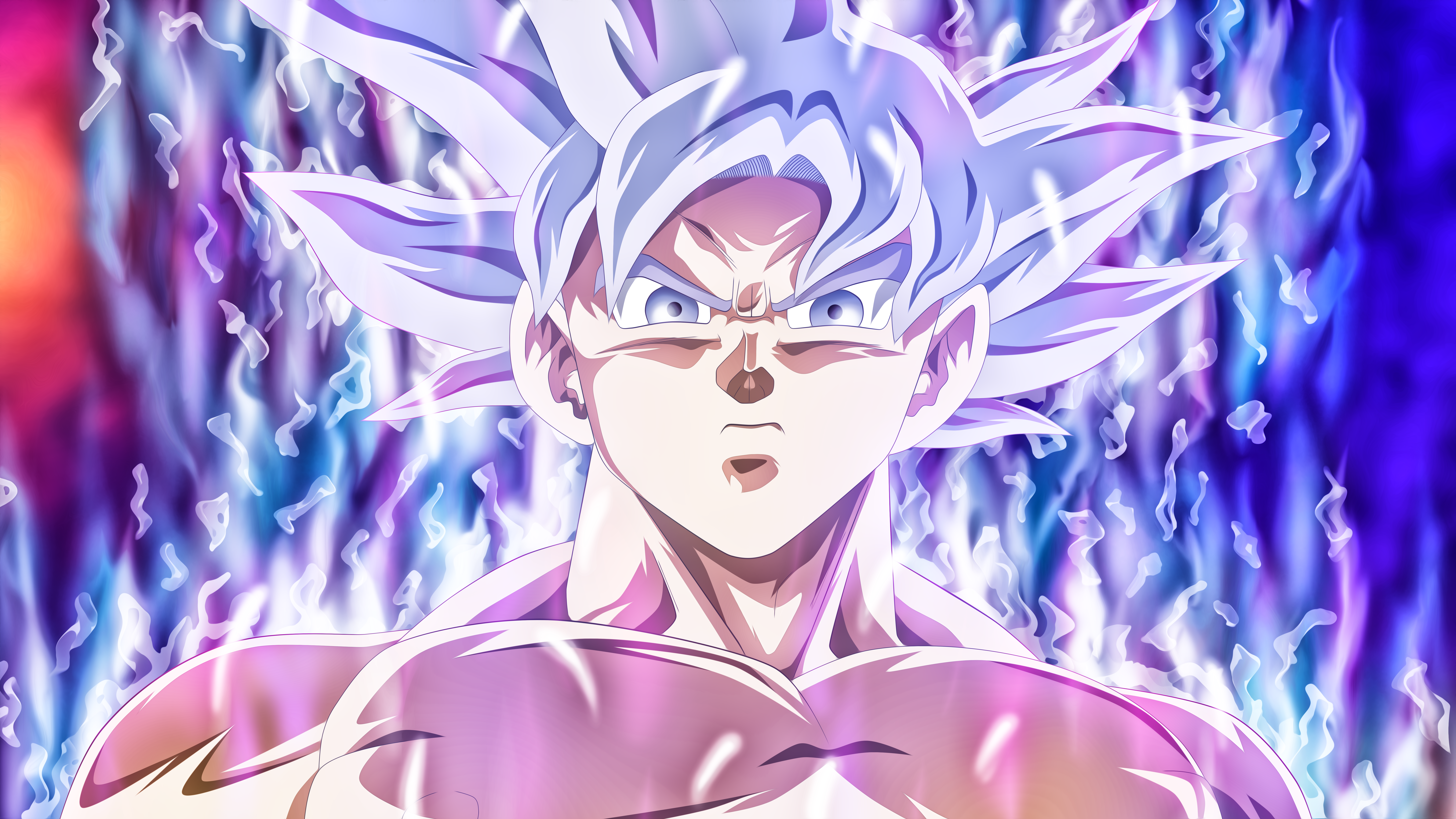 Dragon Ball Super Son Goku Mastered Ultra Instinct Ultra Instict Ultra Instinct Goku Dragon Ball 7680x4320