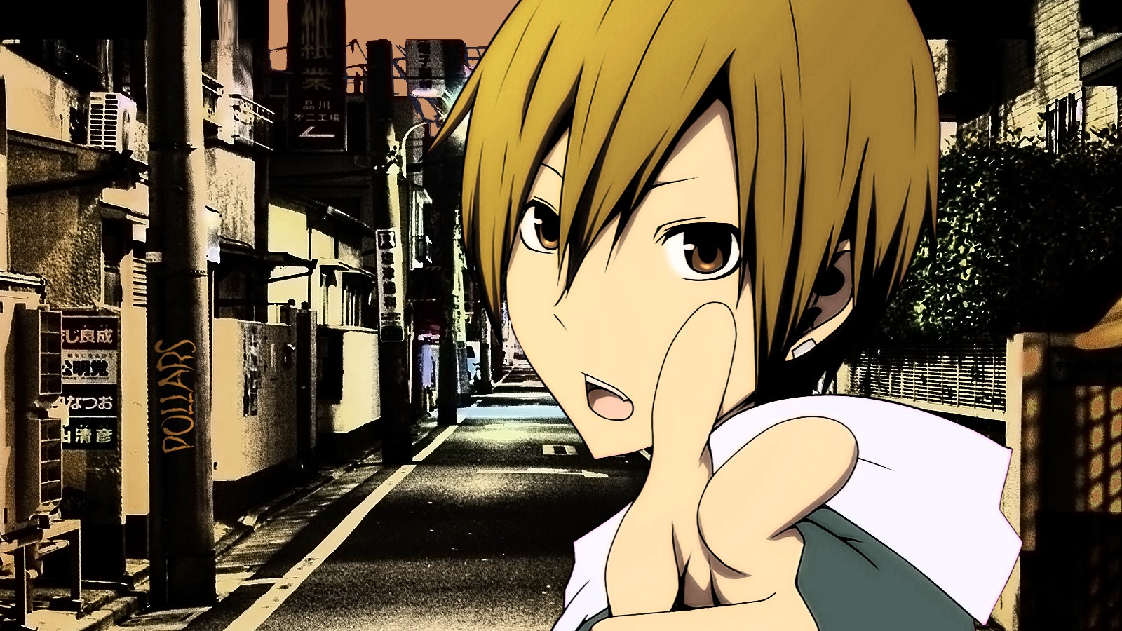 Anime Durarara Kida Masaomi 1600x900