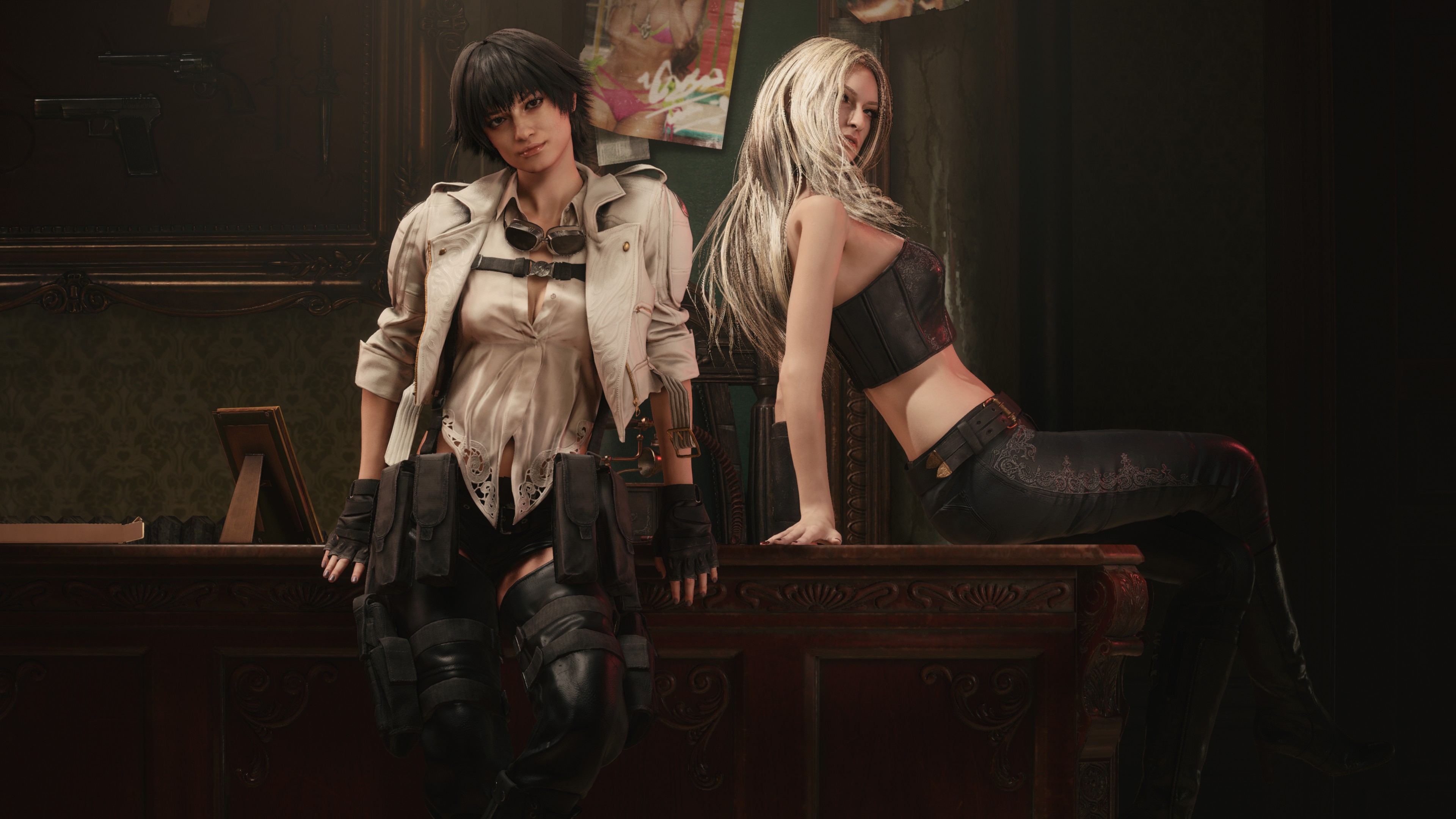 Devil May Cry Devil May Cry 5 Trish Lady Devil May Cry 3840x2160