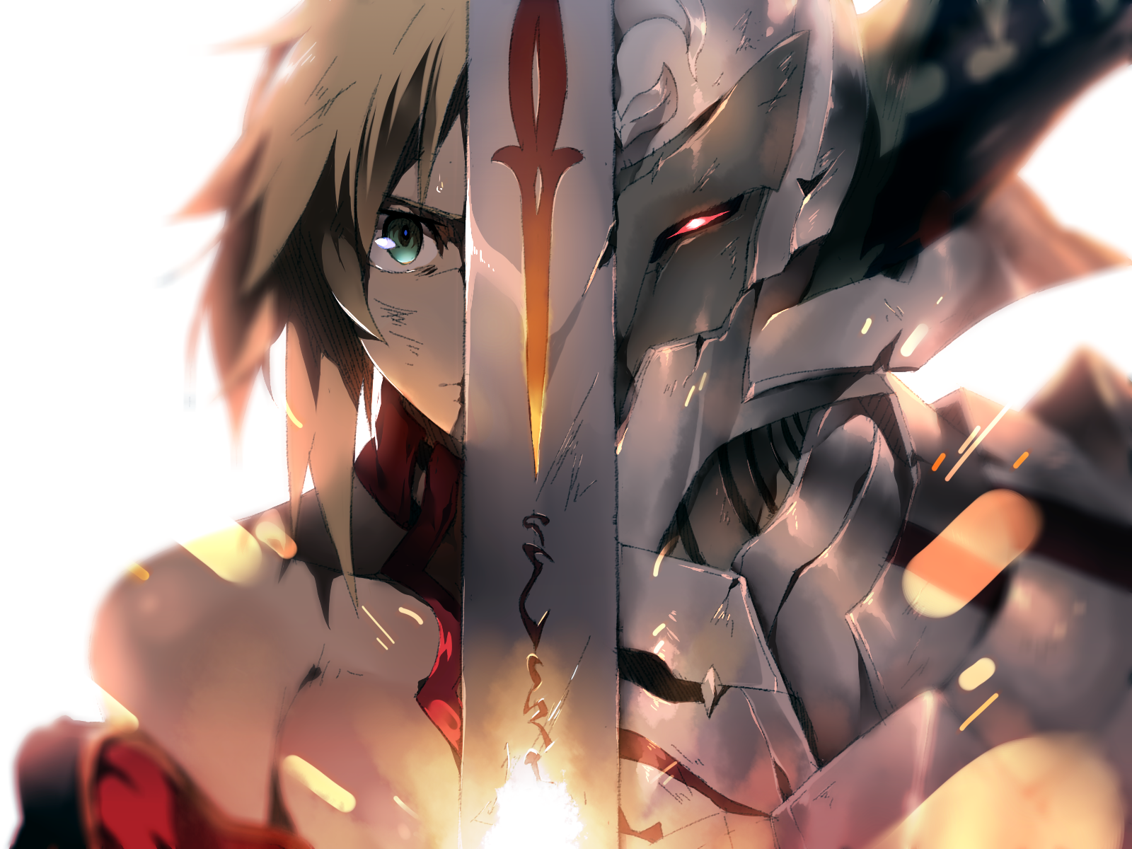 Fate Series Fate Apocrypha Anime Girls Mordred Fate Apocrypha Saber Of Red 1600x1200