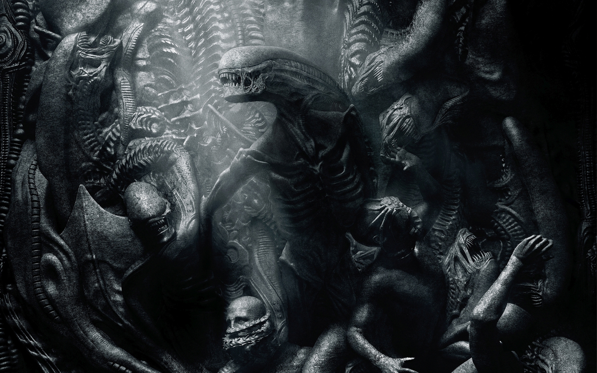 Alien Covenant Xenomorph Alien Movie Concept Art Horror Movies Creature Science Fiction 2000x1250