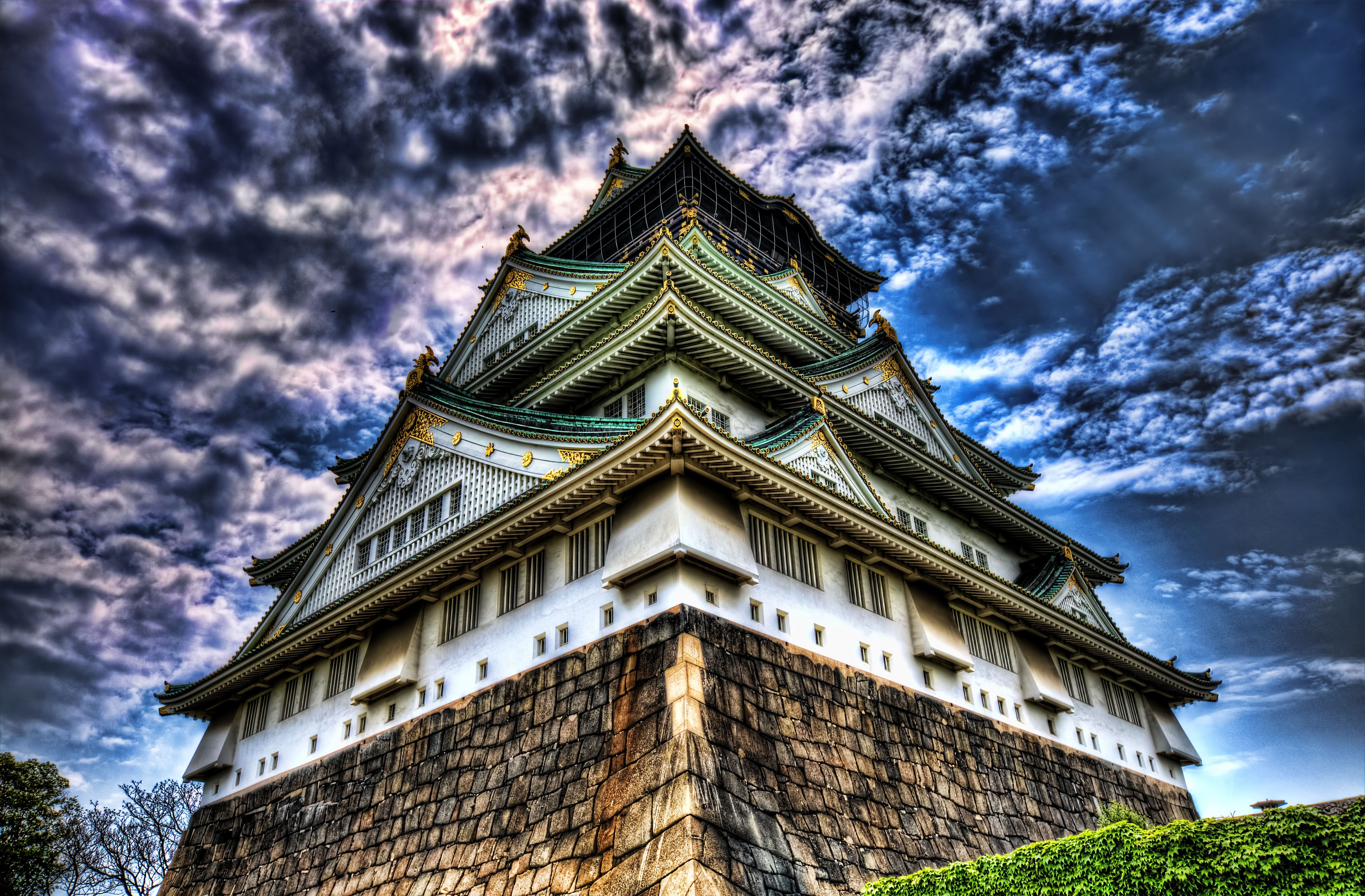 Osaka Castle Japan 4905x3220