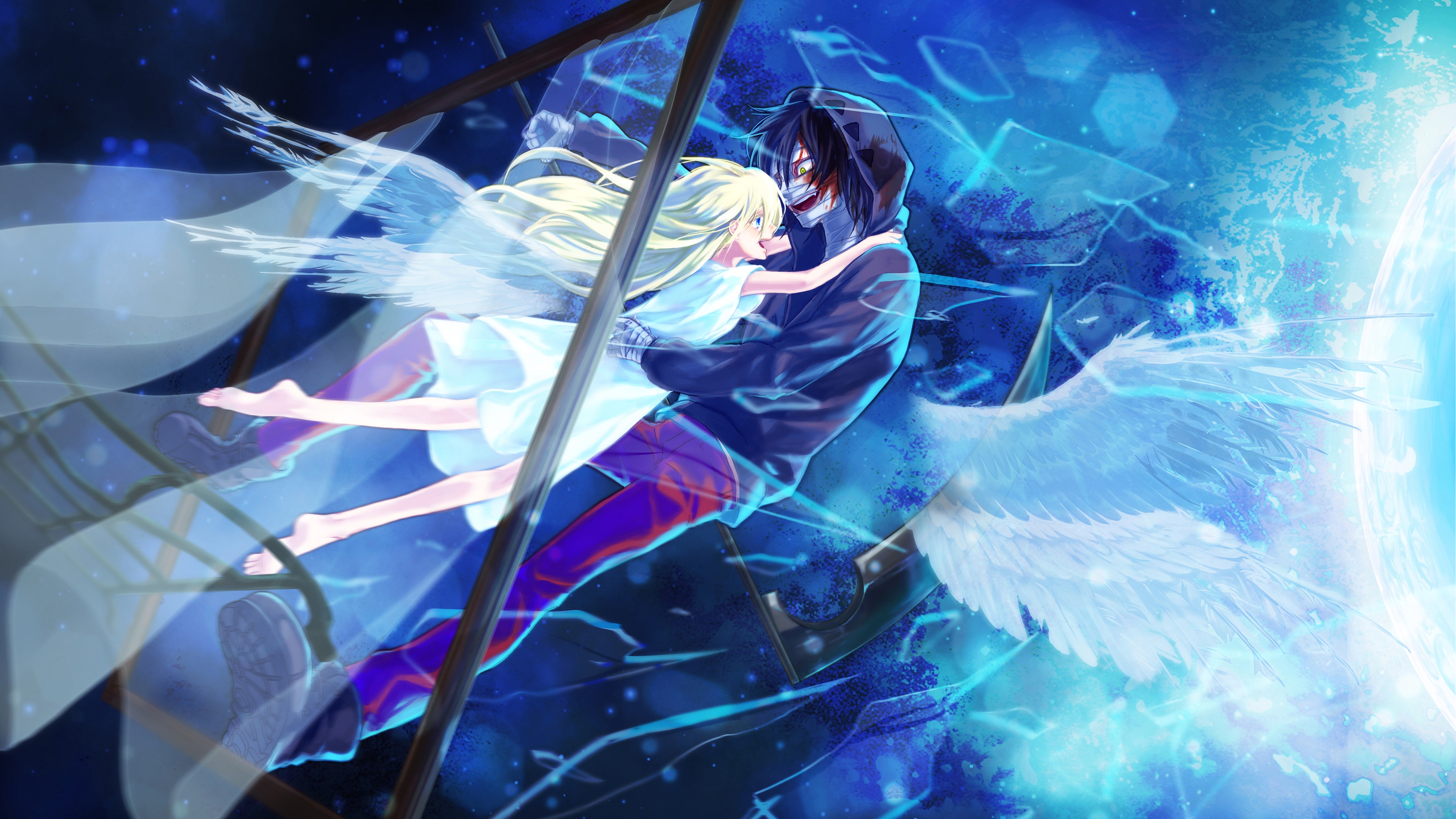 Satsuriku No Tenshi Anime Angels Of Death Isaac Foster Rachel Gardner 3840x2160