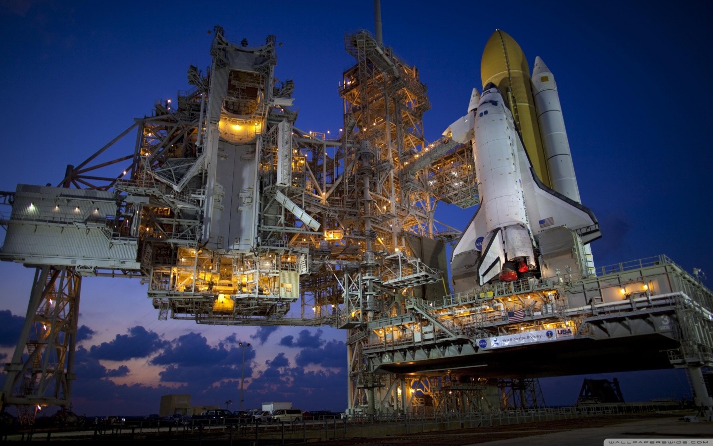 Cape Canaveral Rocket Space Shuttle NASA 1440x900
