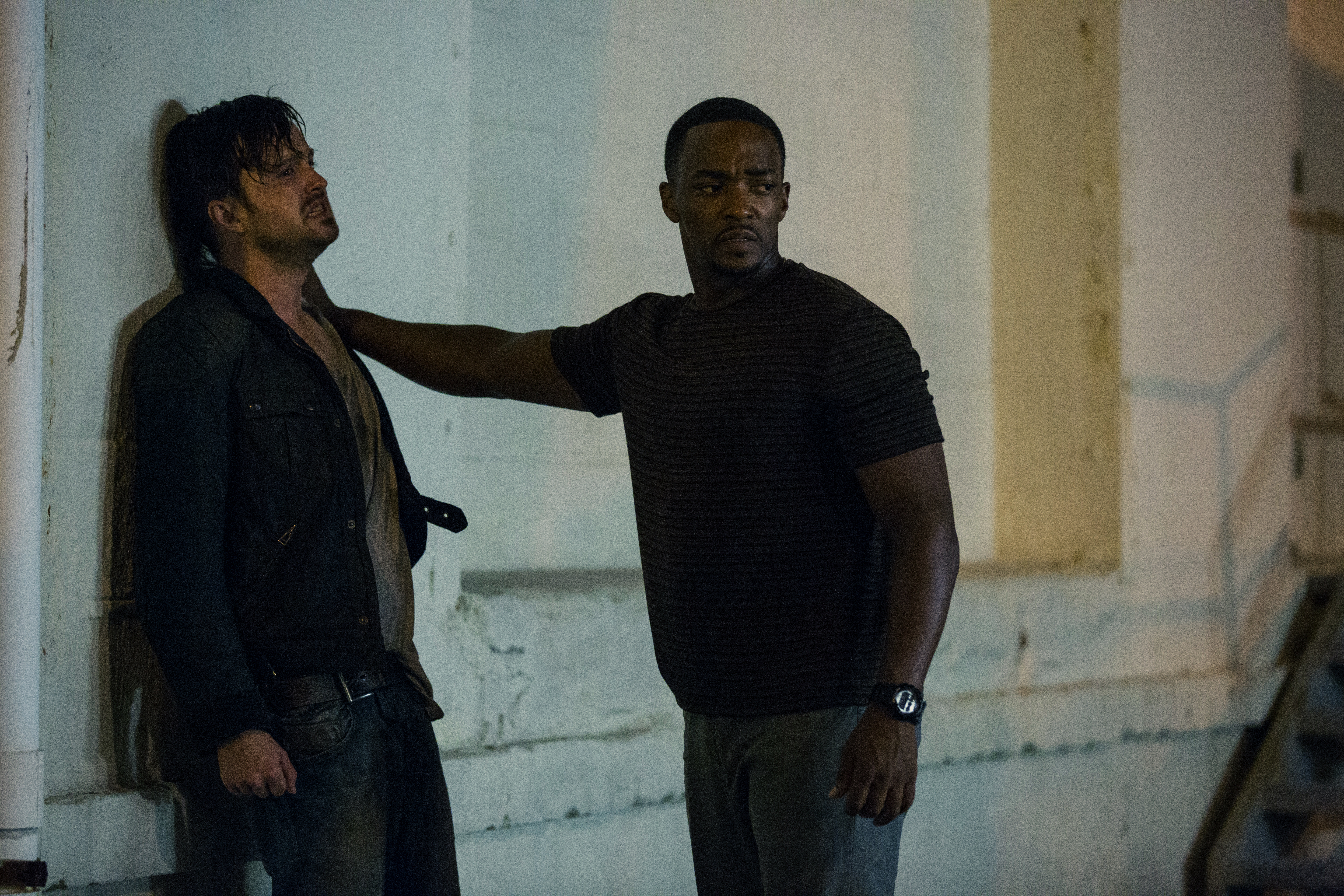 Triple 9 Anthony Mackie Aaron Paul 5760x3840