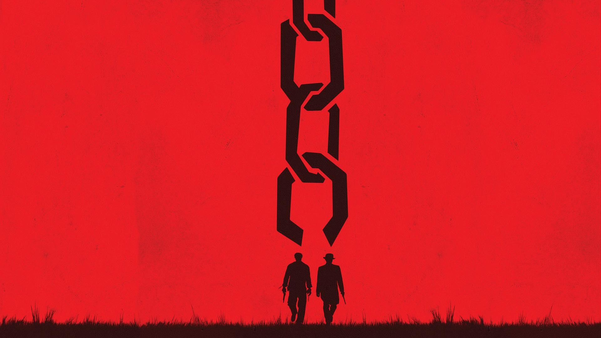 Django Unchained Movies Red Background 1920x1080