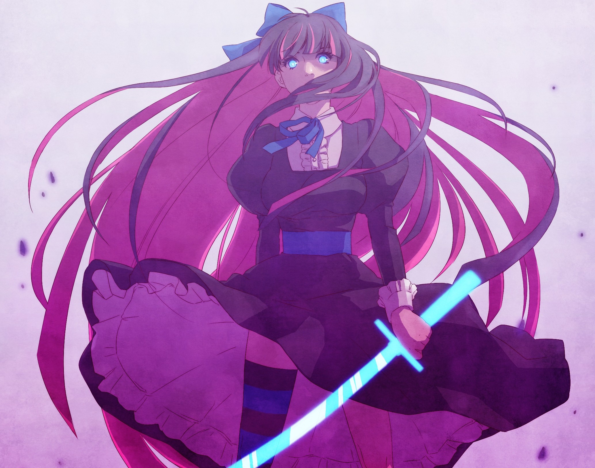 Panty And Stocking With Garterbelt Anarchy Stocking Anime Girls Glowing Eyes Anime 2067x1626