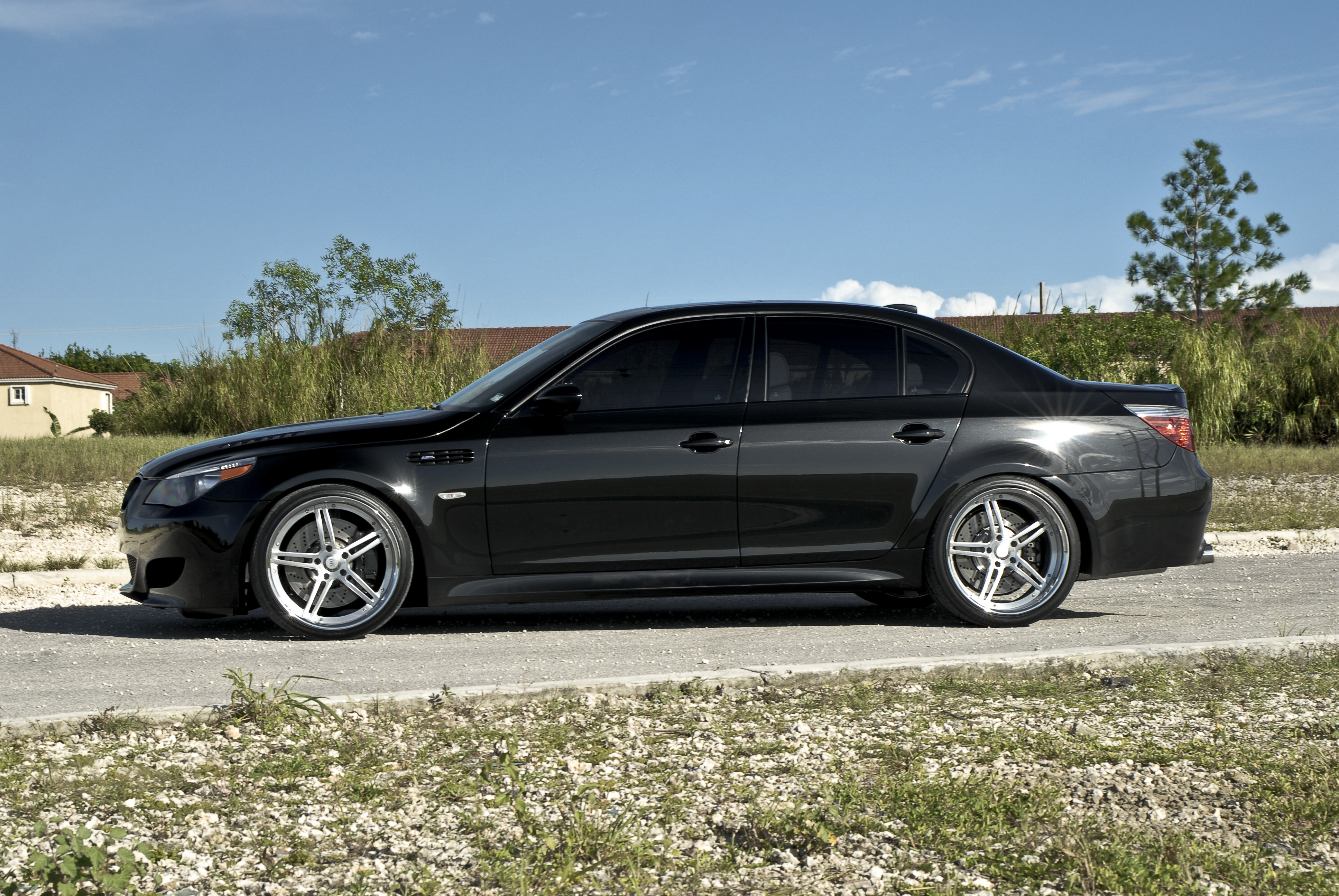 Car BMW M5 Black Cars BMW 5 Series BMW E60 3872x2592