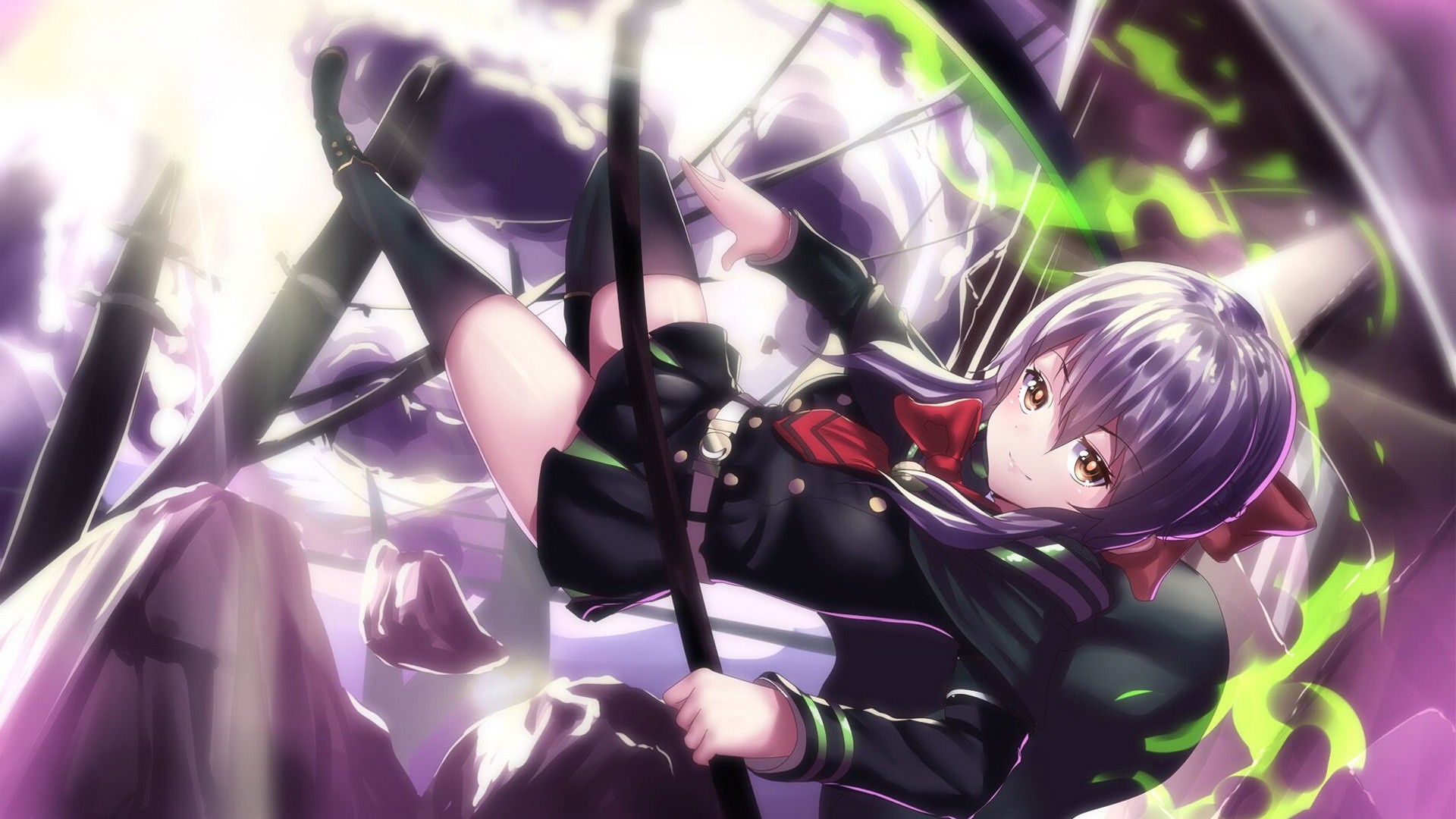 Anime Girls Owari No Seraph Hiiragi Shinoa 1920x1080