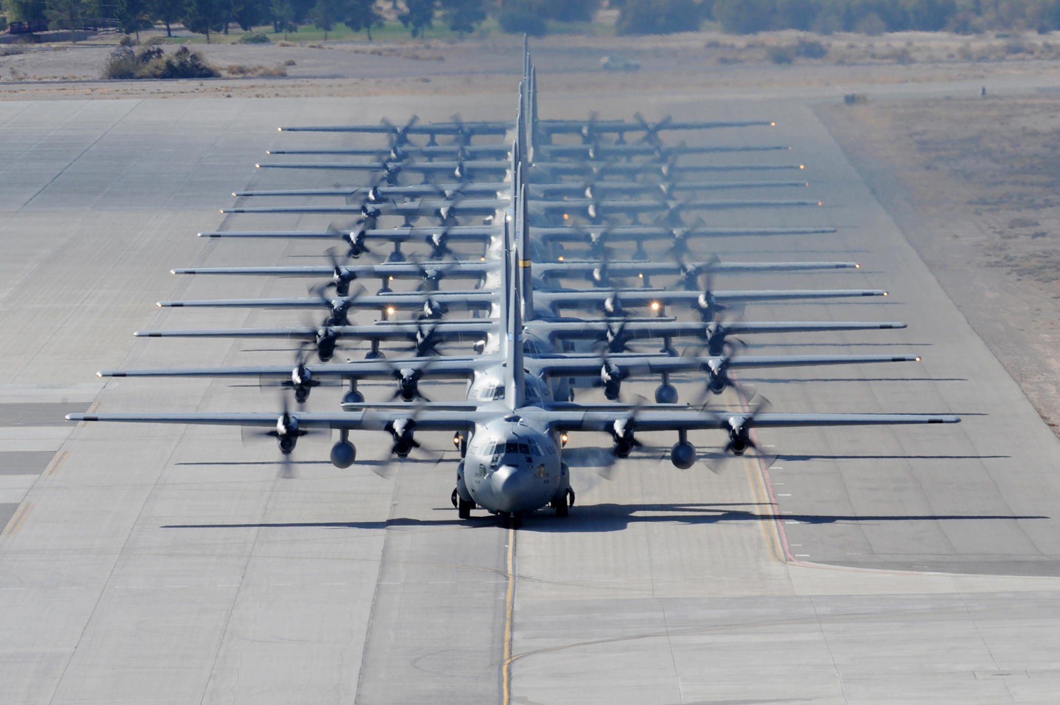 Military Lockheed C 130 Hercules 2100x1397
