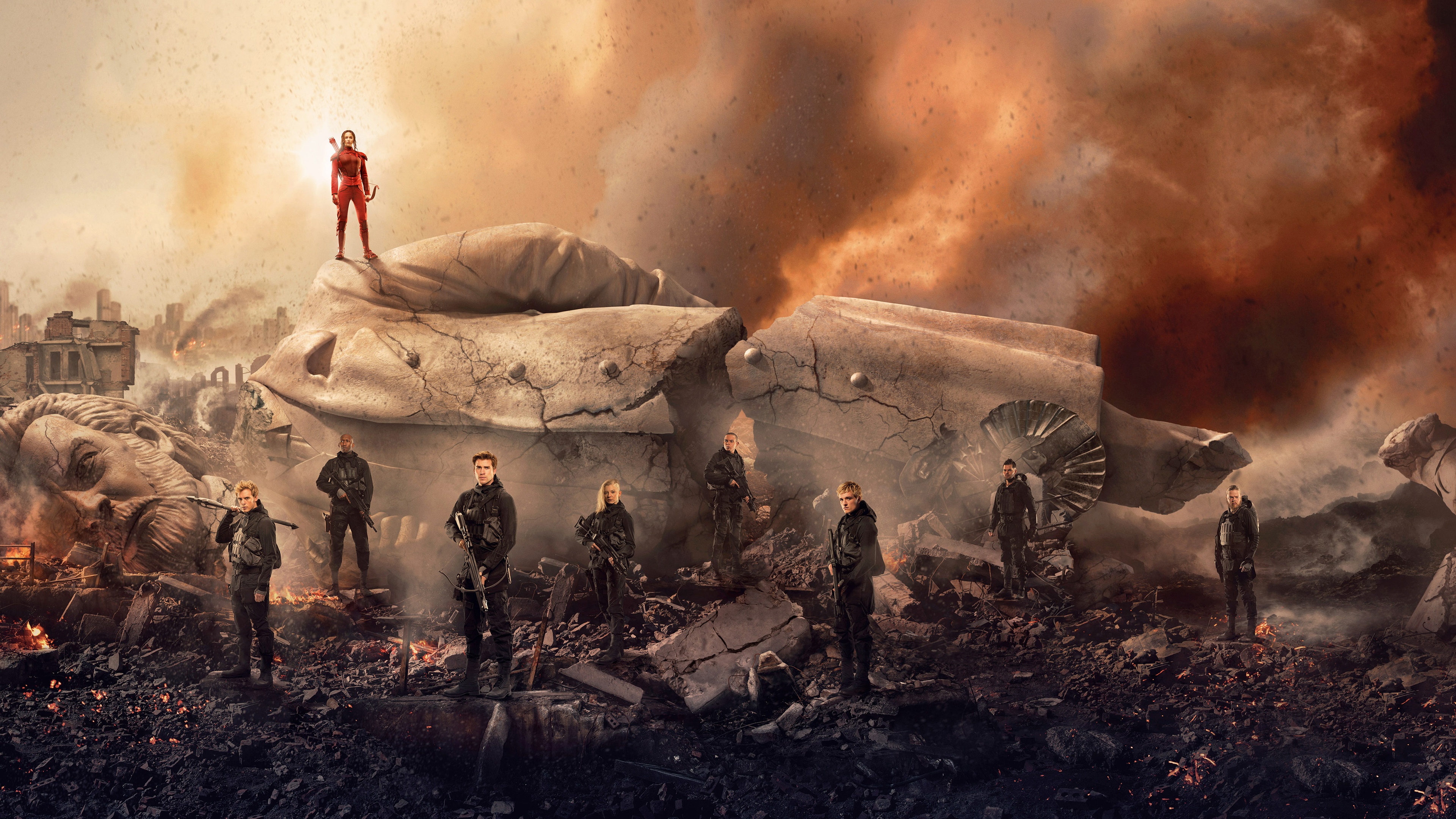 Hunger Games The Hunger Games Mockingjay Part 2 Movies 3840x2160