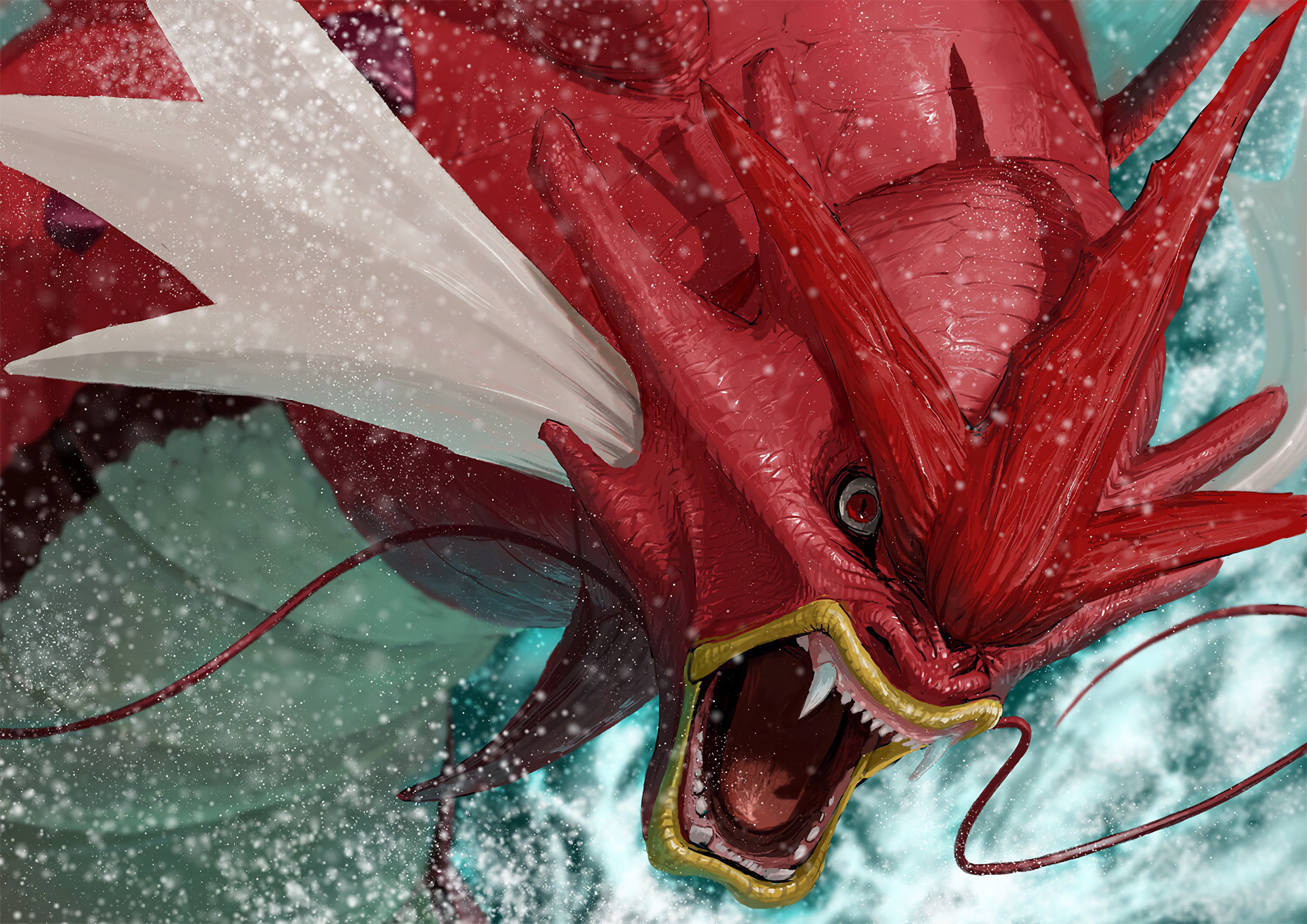 Gyarados Pokemon Shiny Pokemon 1920x1358