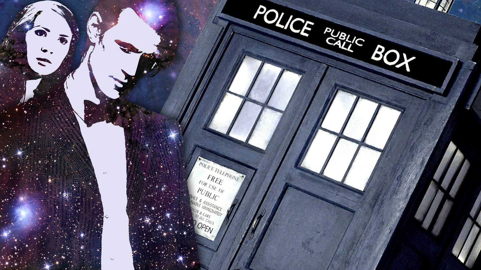 Doctor Who Eleventh Doctor Amy Pond TARDiS Karen Gillan 1600x900