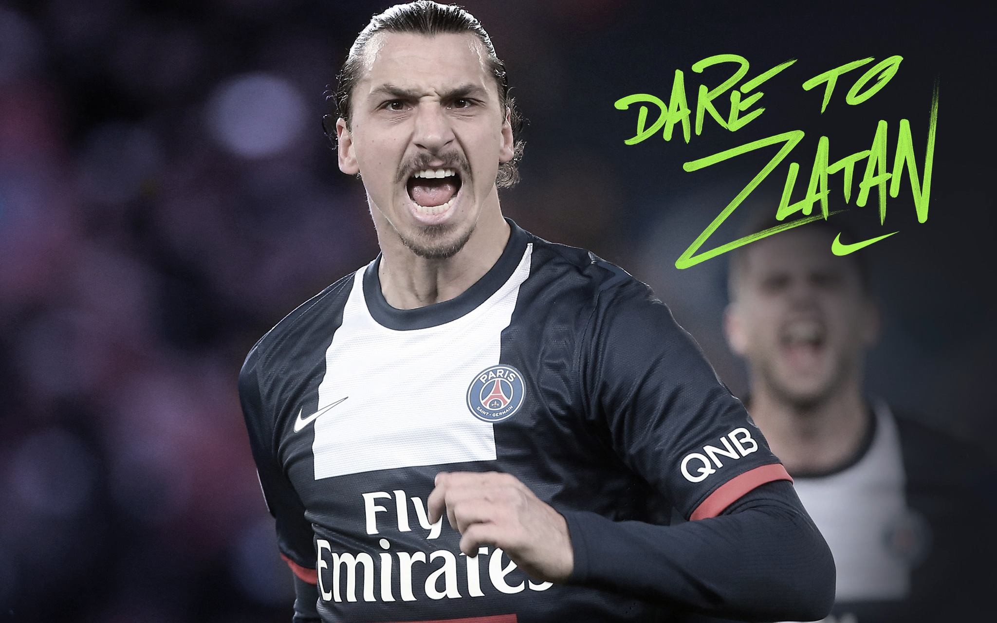 Zlatan Ibrahimovic Paris Saint Germain Nike Footballers Soccer Men 2048x1280