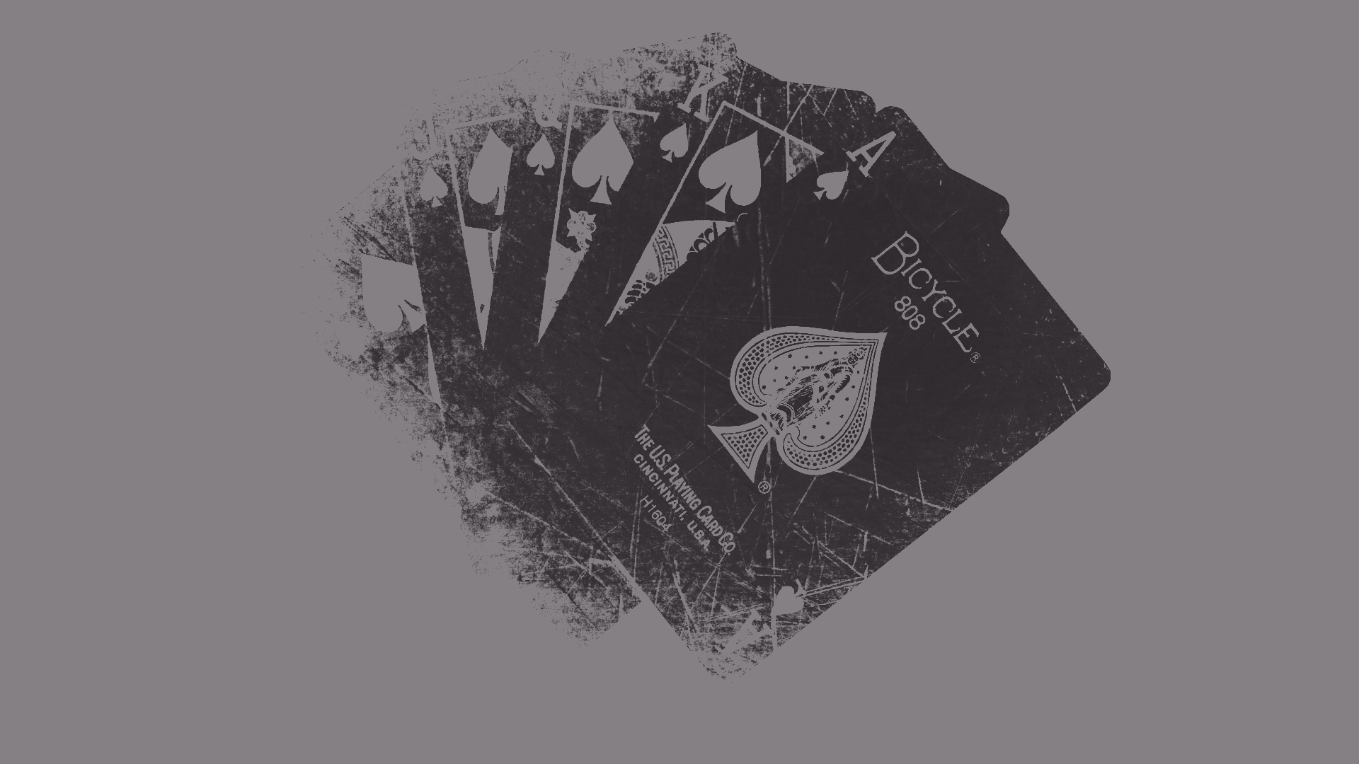 Aces Playing Cards Simple Background Numbers 1920x1080