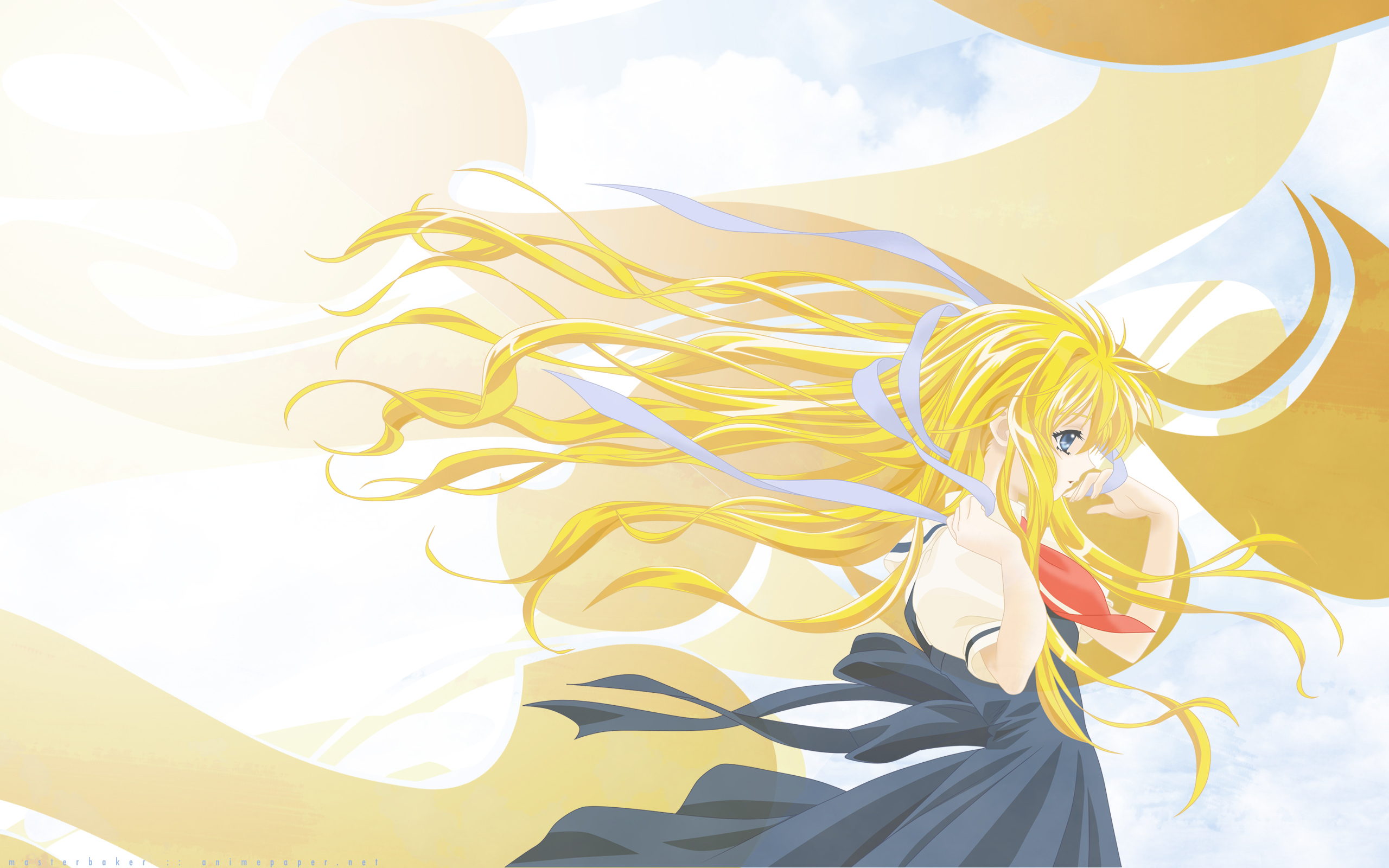 Anime Girls Anime Artwork Air Anime Kamio Misuzu 2560x1600