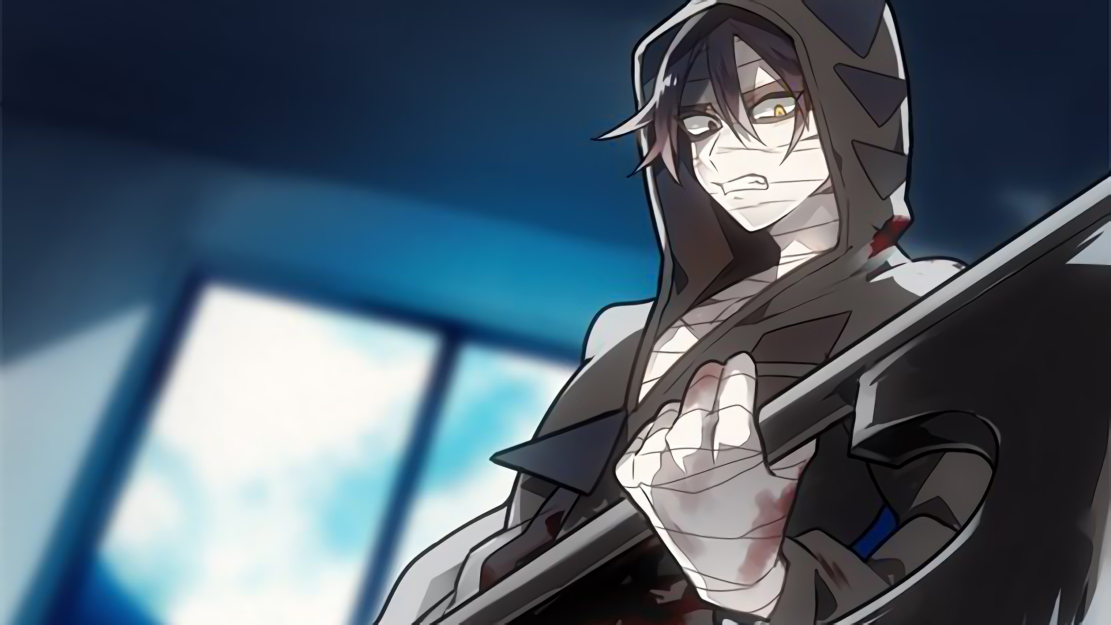 Satsuriku No Tenshi Anime Isaac Foster Angels Of Death 3840x2160