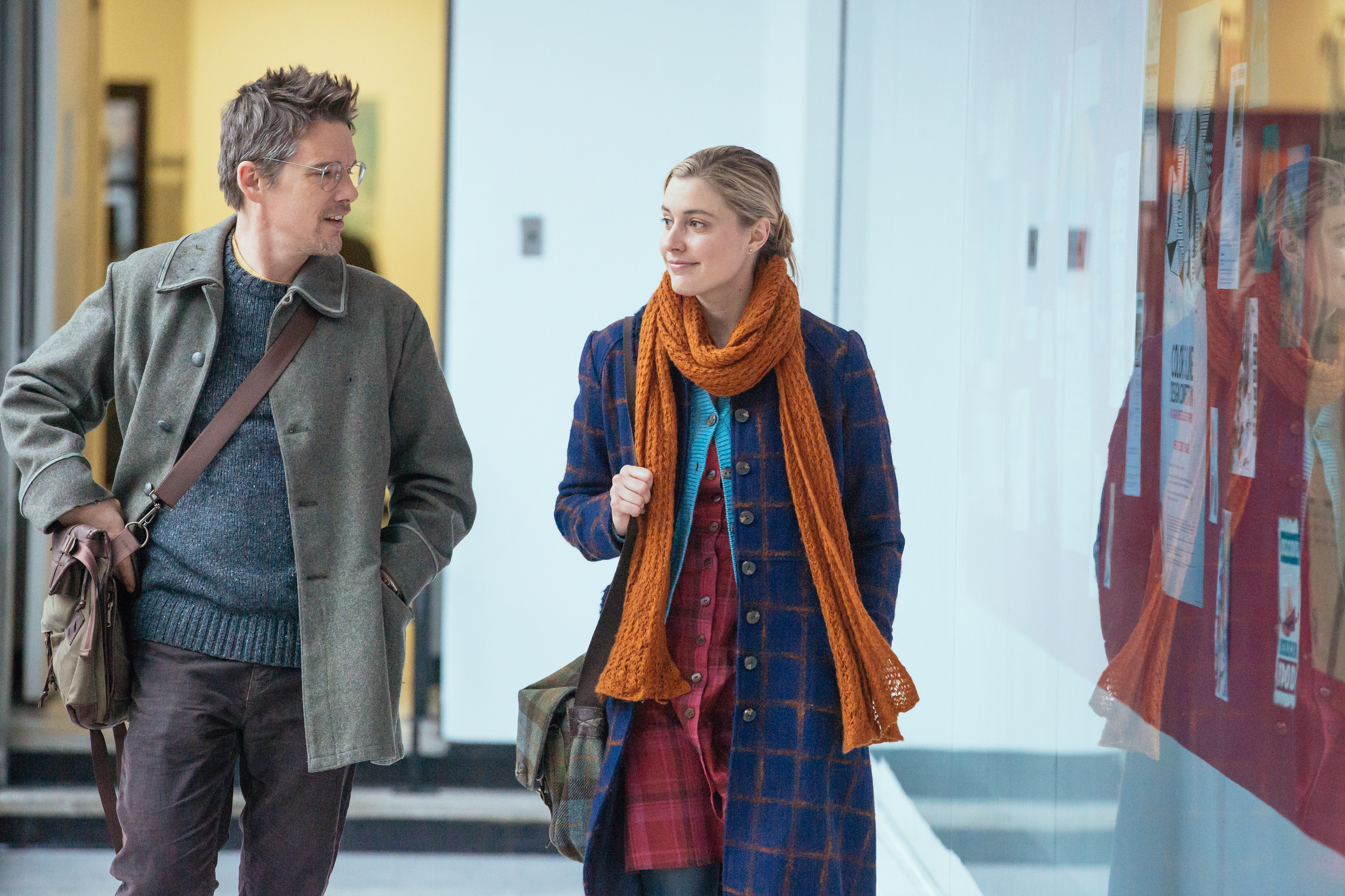 Ethan Hawke Greta Gerwig 5760x3840