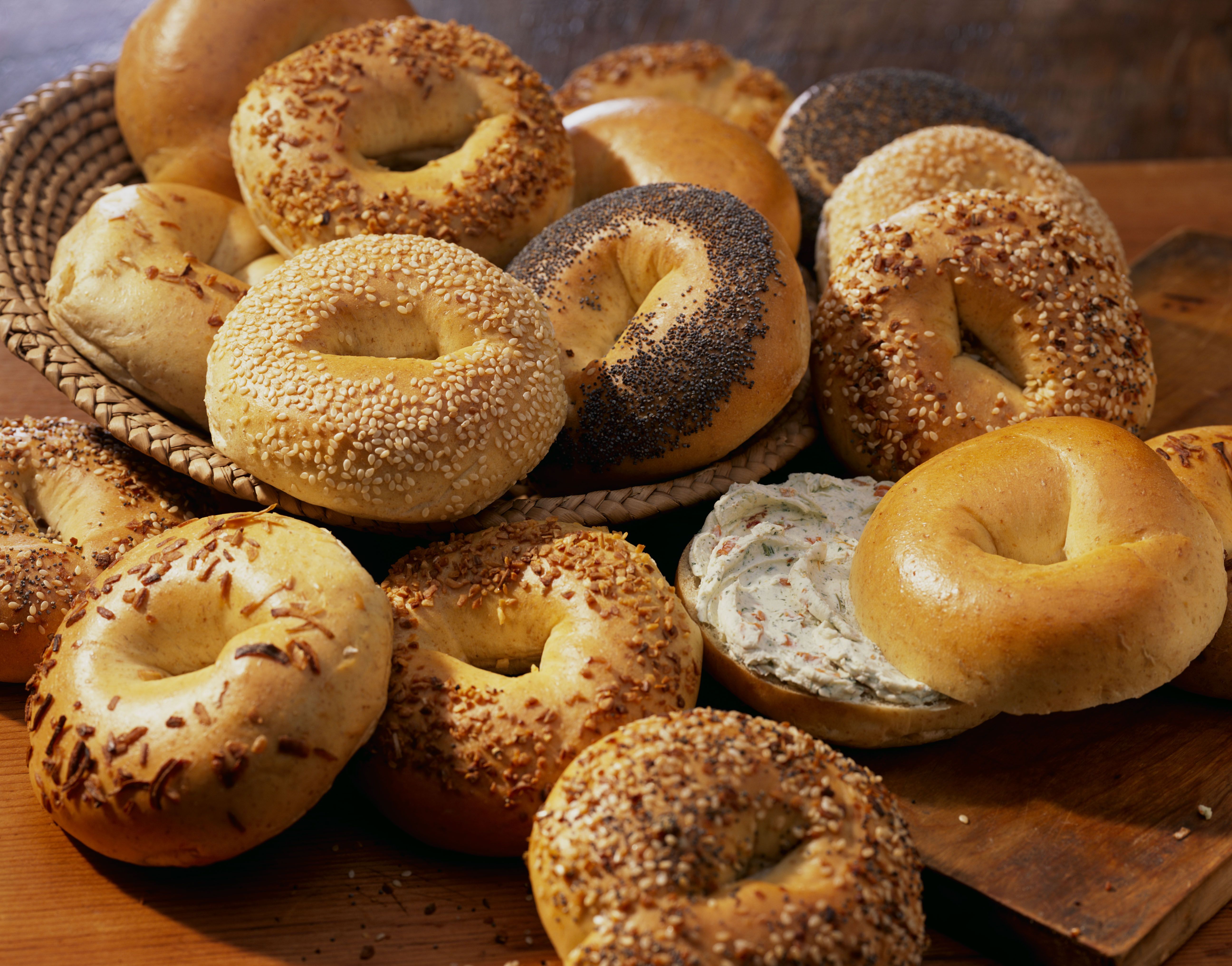 Bagel Food Bread 5185x4066