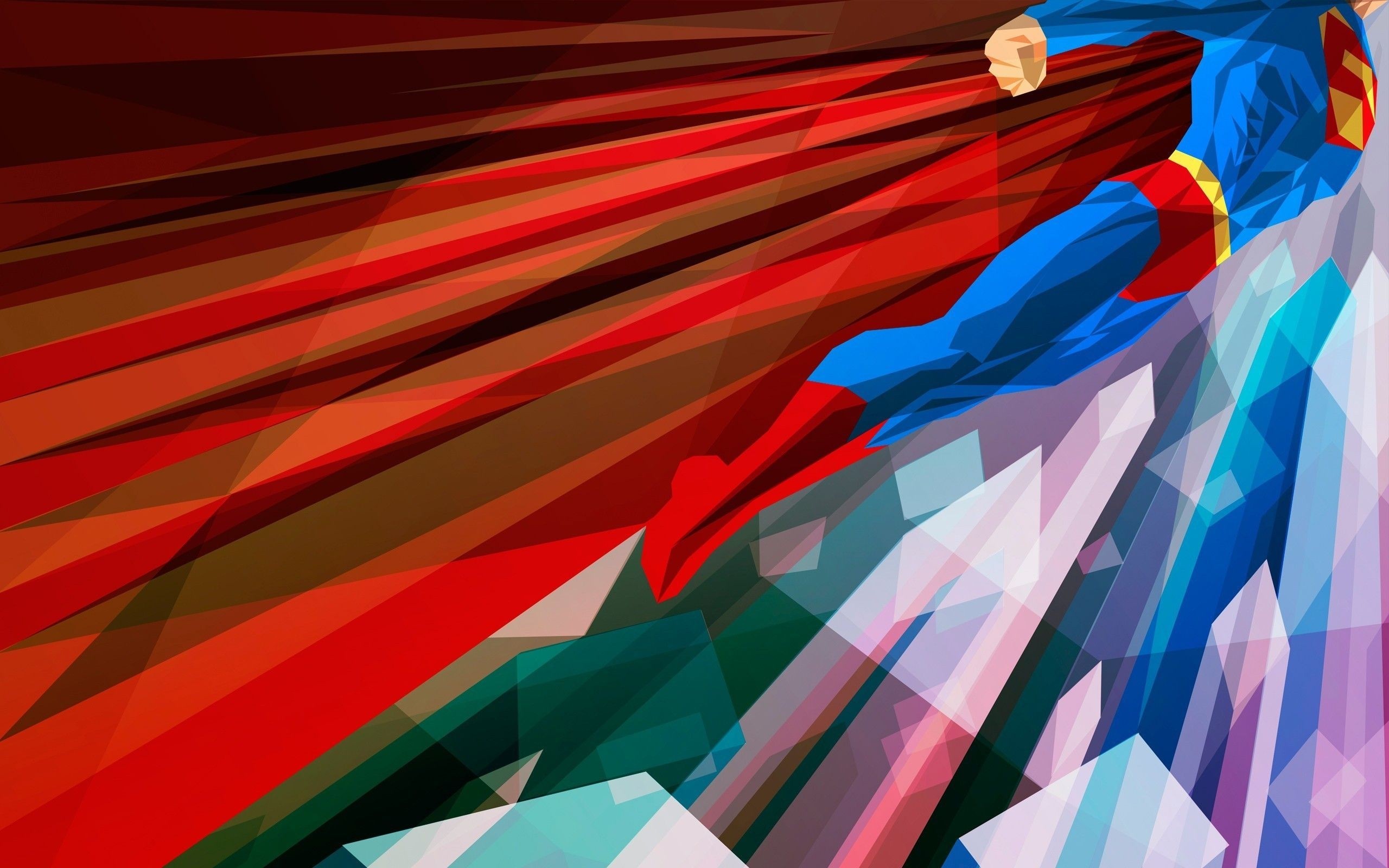 Abstract Superman The Movie Superhero Superman 2560x1600