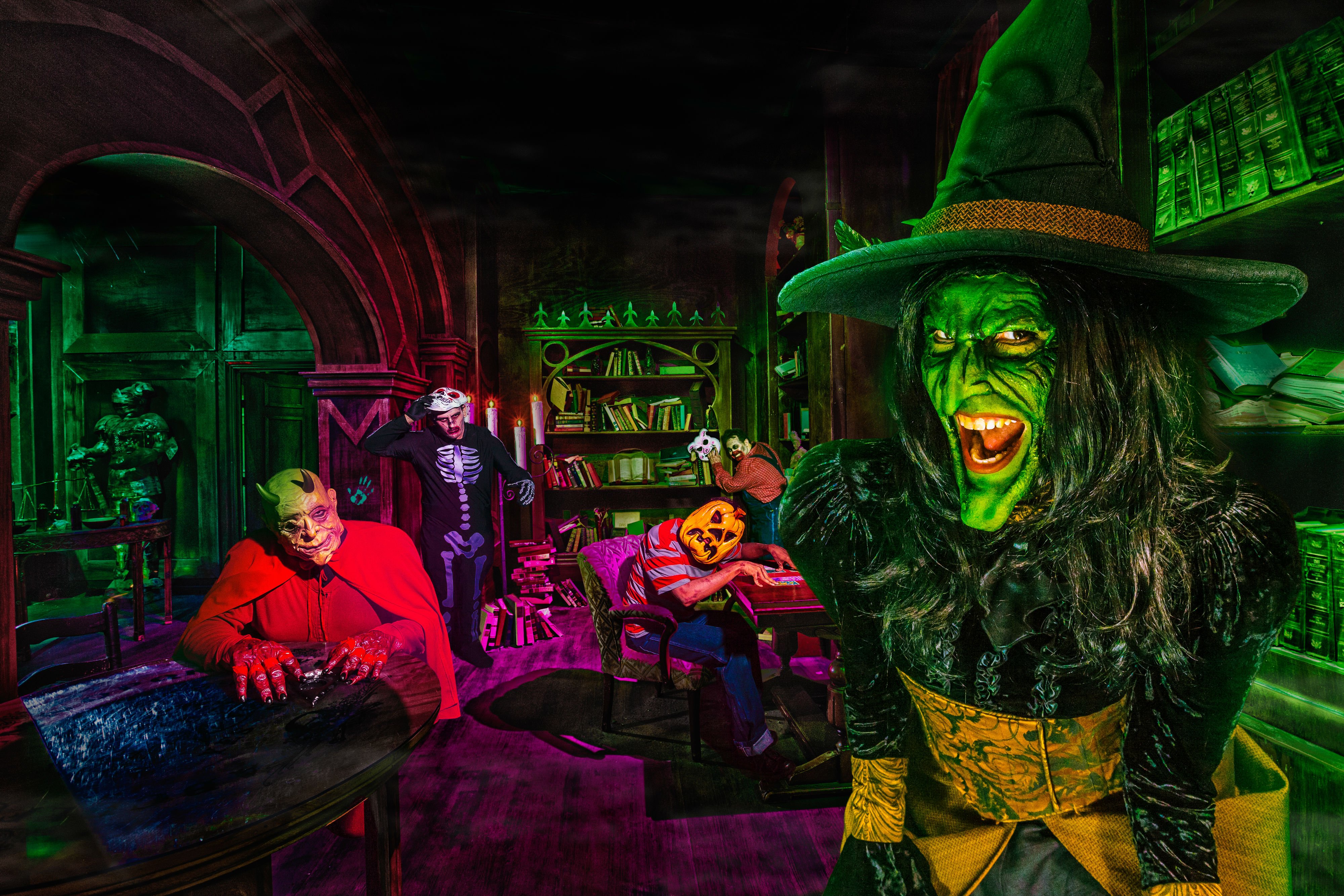 Movie Horror Trick Or Treat Halloween Witch 4000x2669