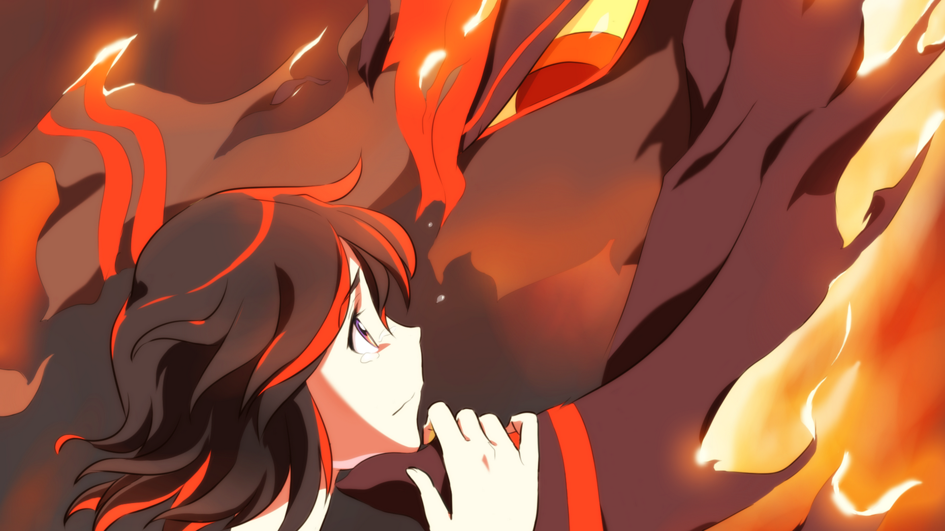 Ry Ko Matoi Senketsu Kill La Kill Tears Flame 1920x1080