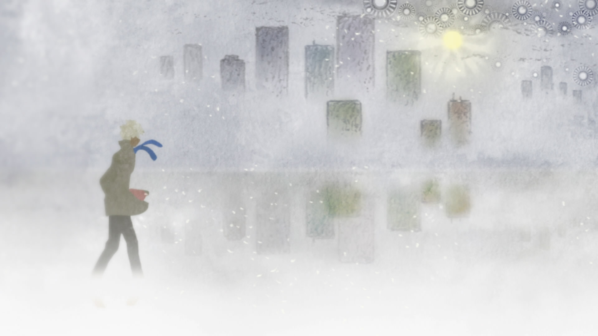 3 Gatsu No Lion Anime Manga Snow Cold Snowstorm 1920x1080