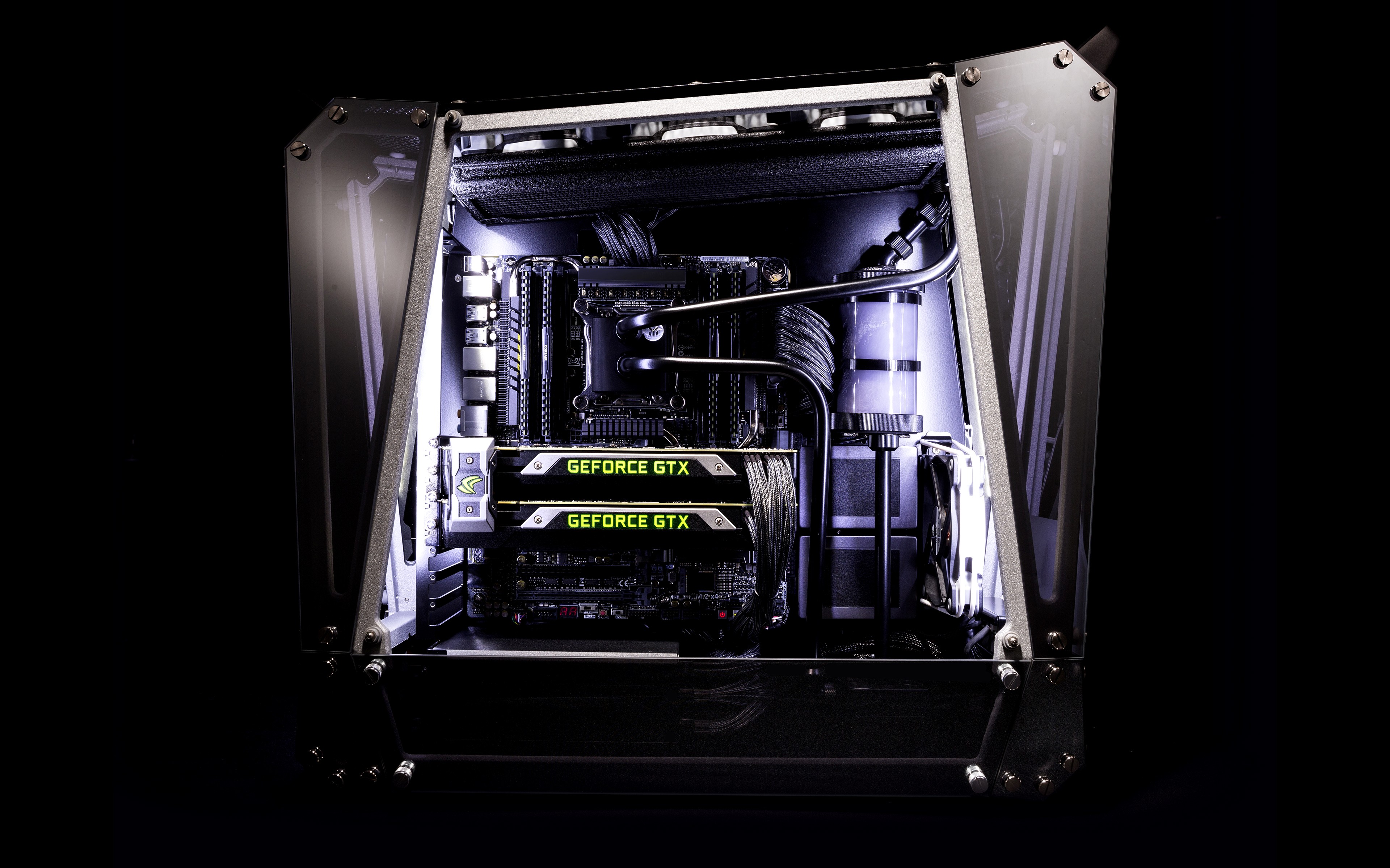 Nvidia GeForce GPUs Technology PC Gaming Computer Corsair 3840x2400