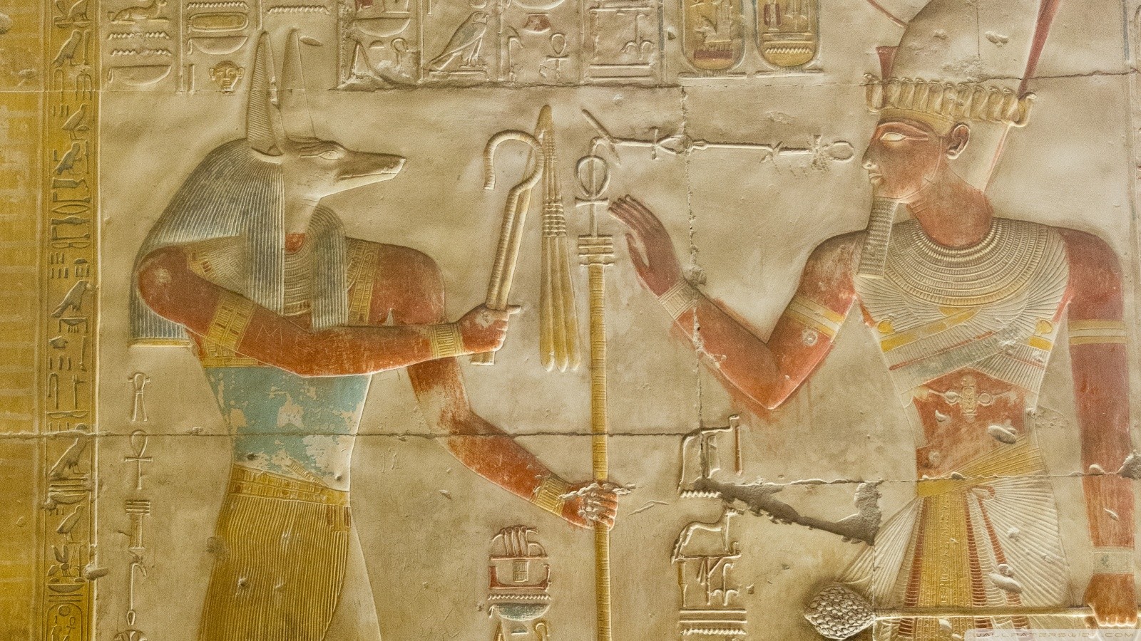 Egypt Gods Of Egypt Anubis Ancient Hieroglyphs Hieroglyphics 1600x900