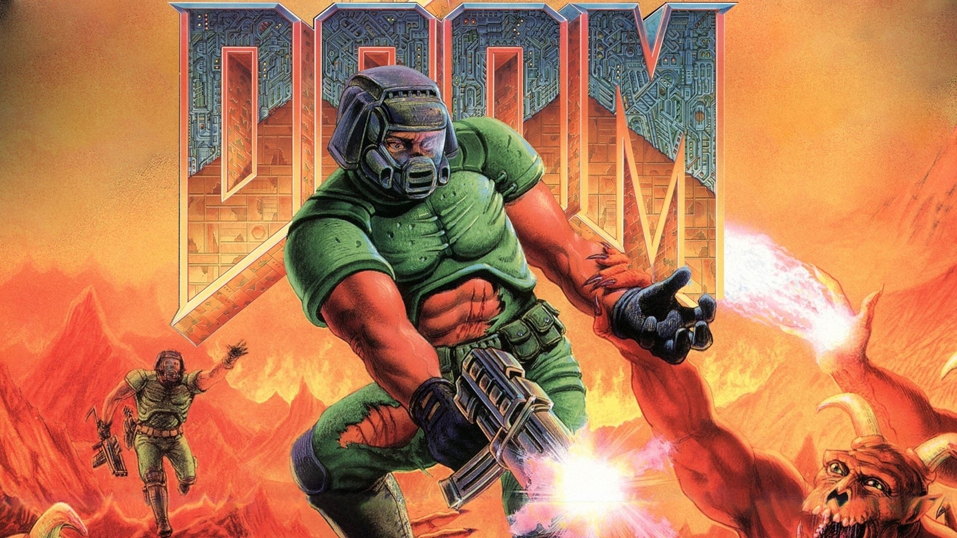 Doom Game Retro Games Video Games Duke Nukem 1920x1080