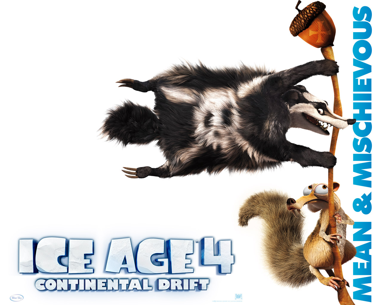 Movie Ice Age Continental Drift 1280x1024