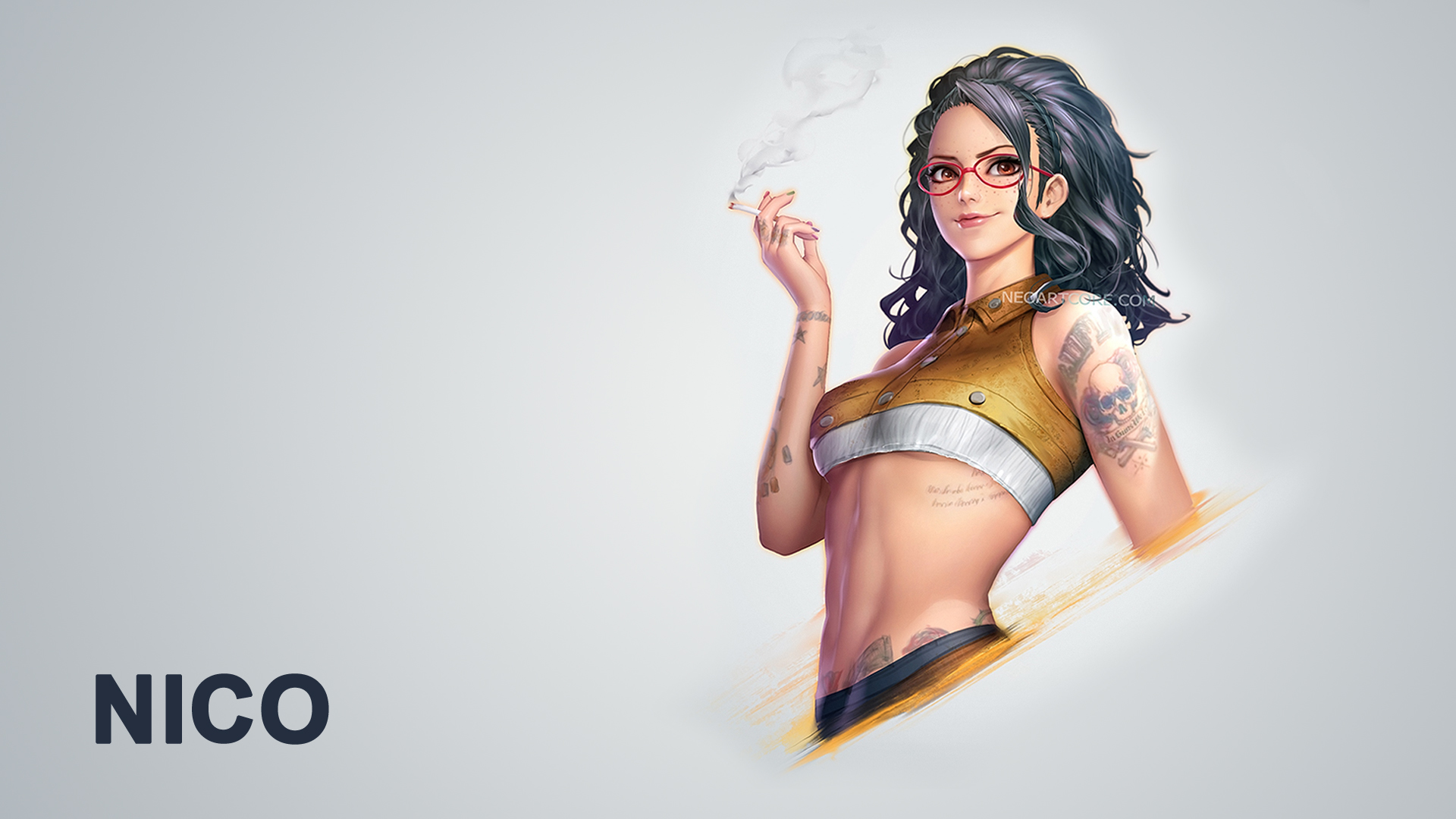 Nico Devil May Cry Devil May Cry 5 Cigarettes Women 1920x1080