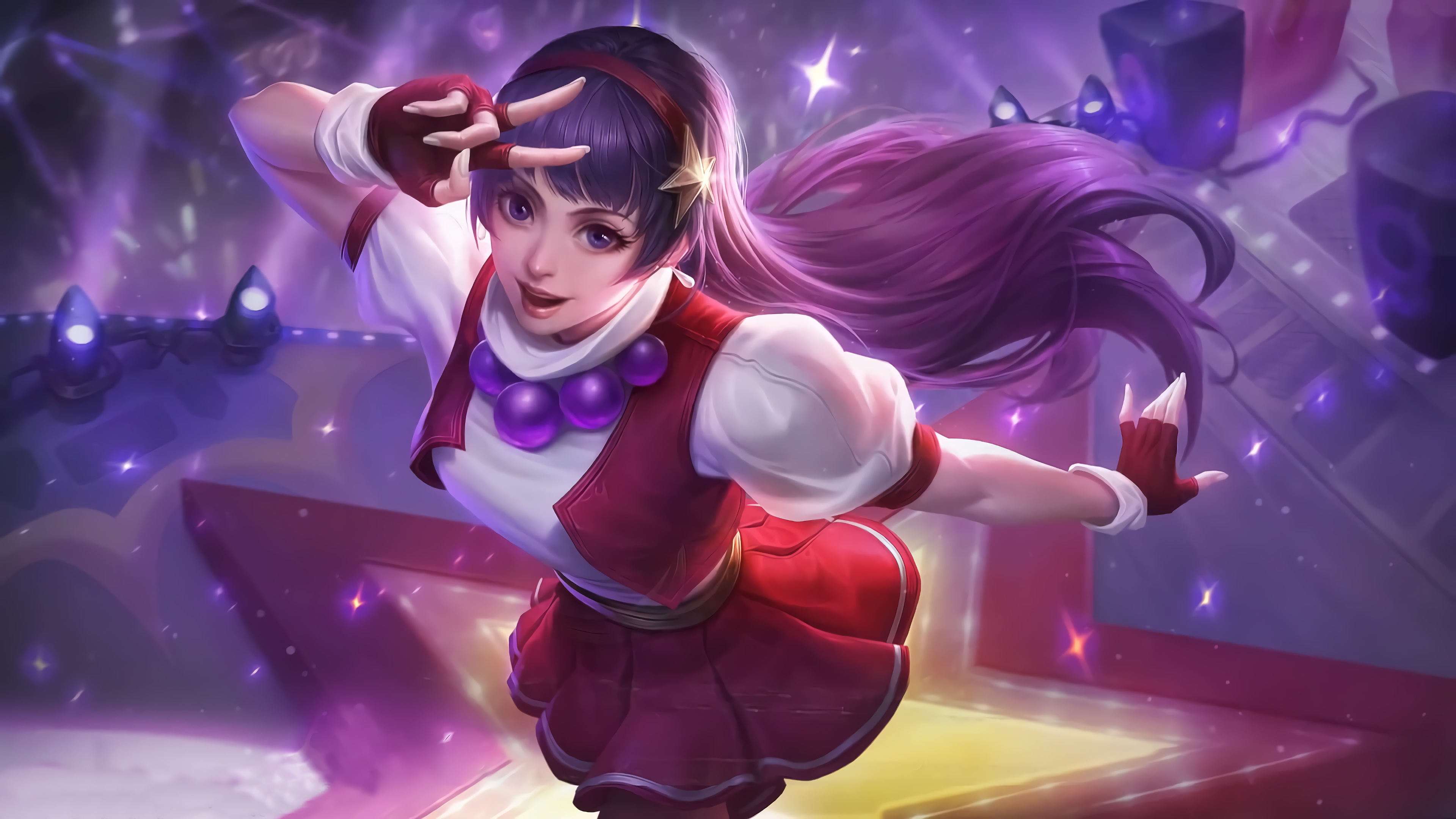 Mobile Legends Guinevere Athena Asamiya King Of Fighters 3840x2160