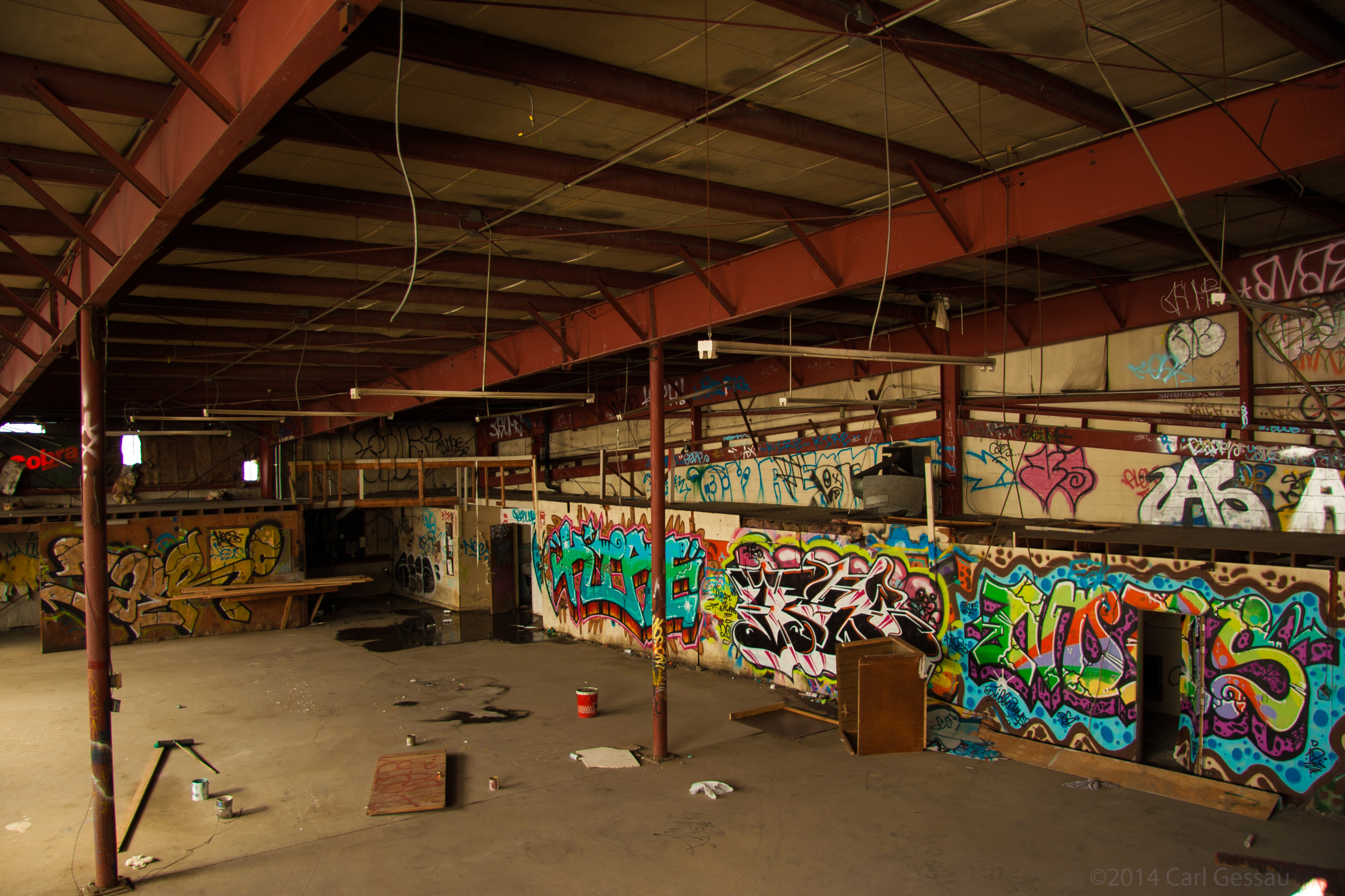 Abandoned Warehouse Dealership Professional Colorful Toptier 3456x2304