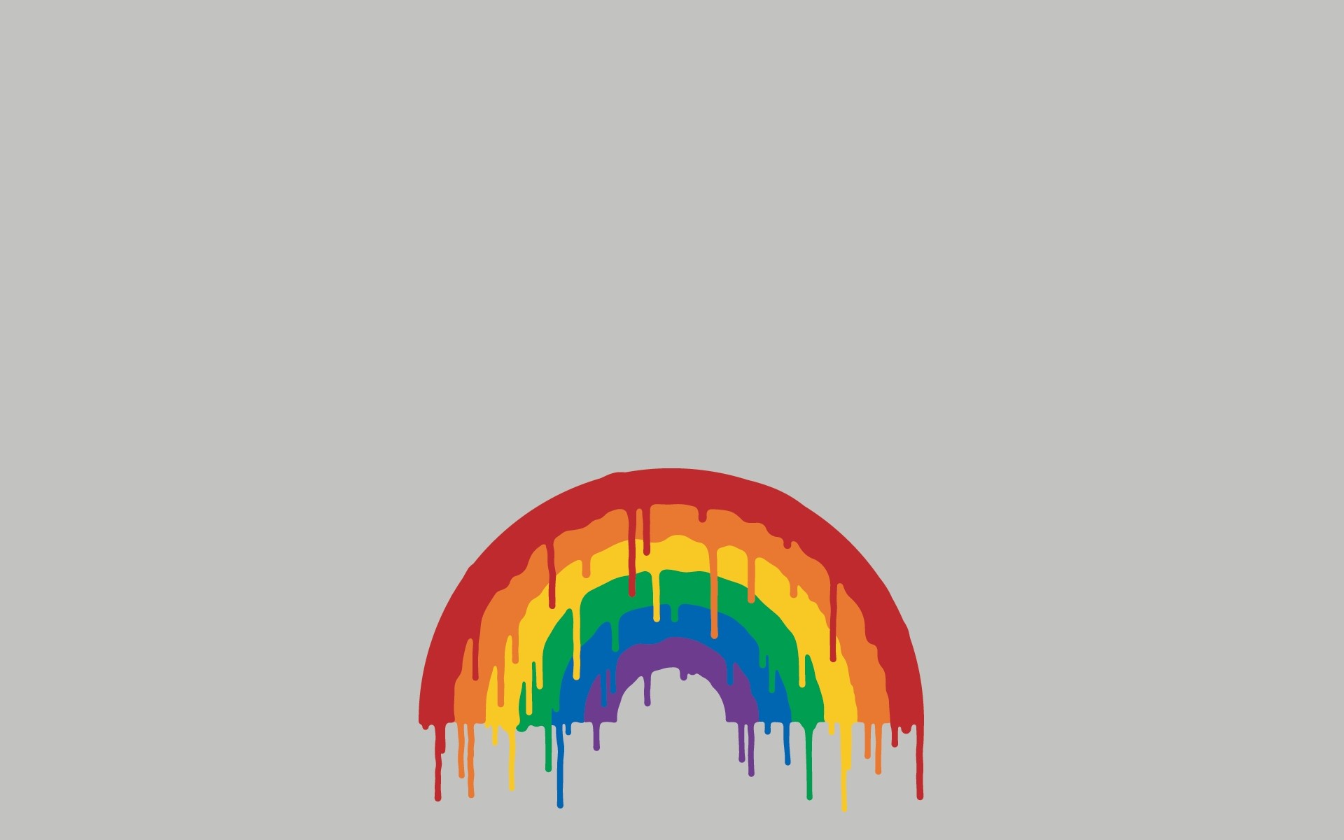 Melting Rainbows Minimalism 1920x1200