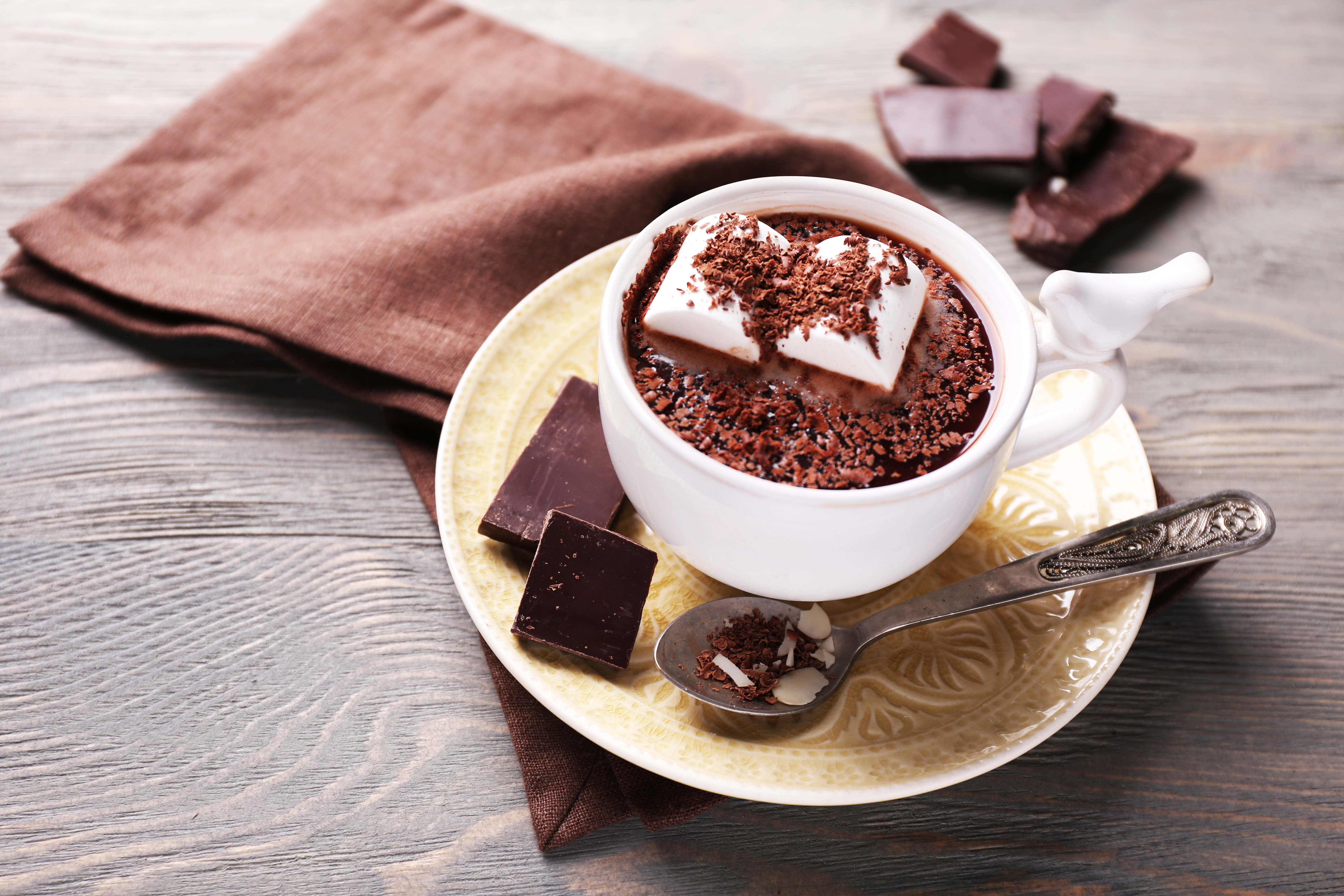 Hot Chocolate Cup Chocolate Drink 5472x3648
